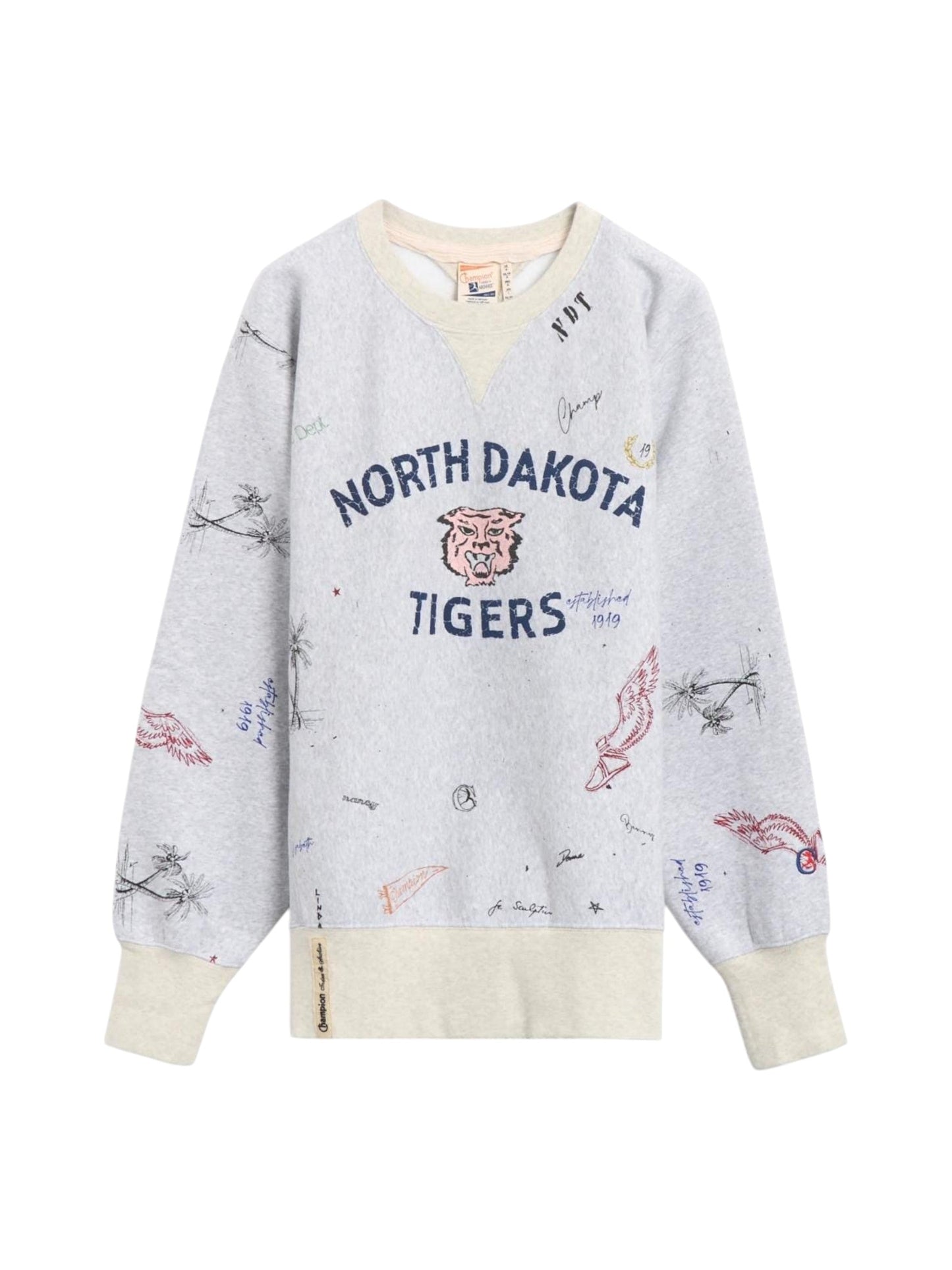 Men's Printed Sweaters,Grey