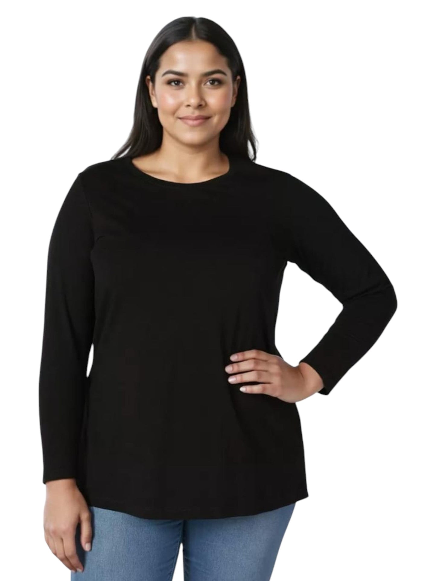 Women's Plain Top,Black