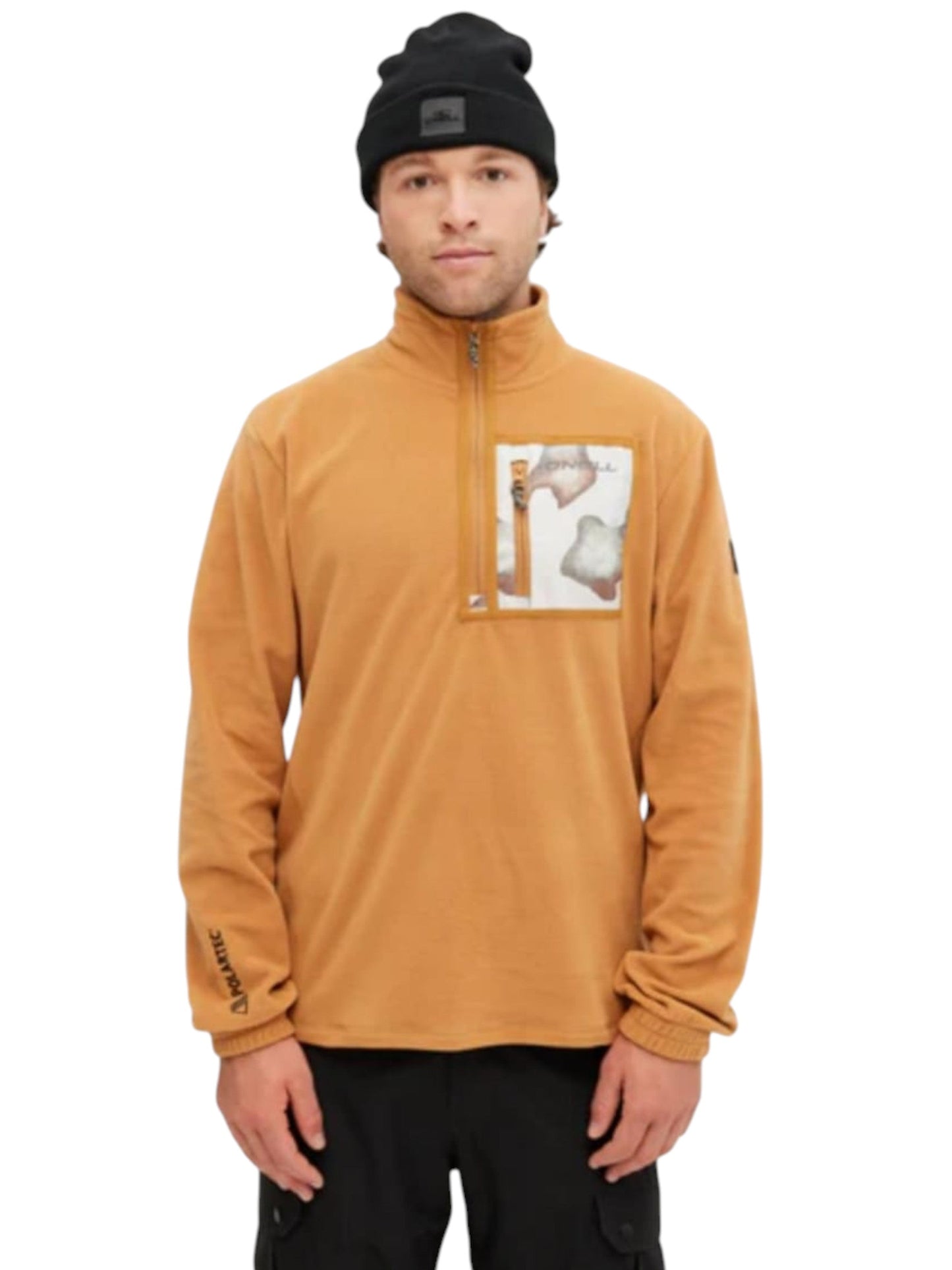 Men's Textured Sweaters,Light Brown