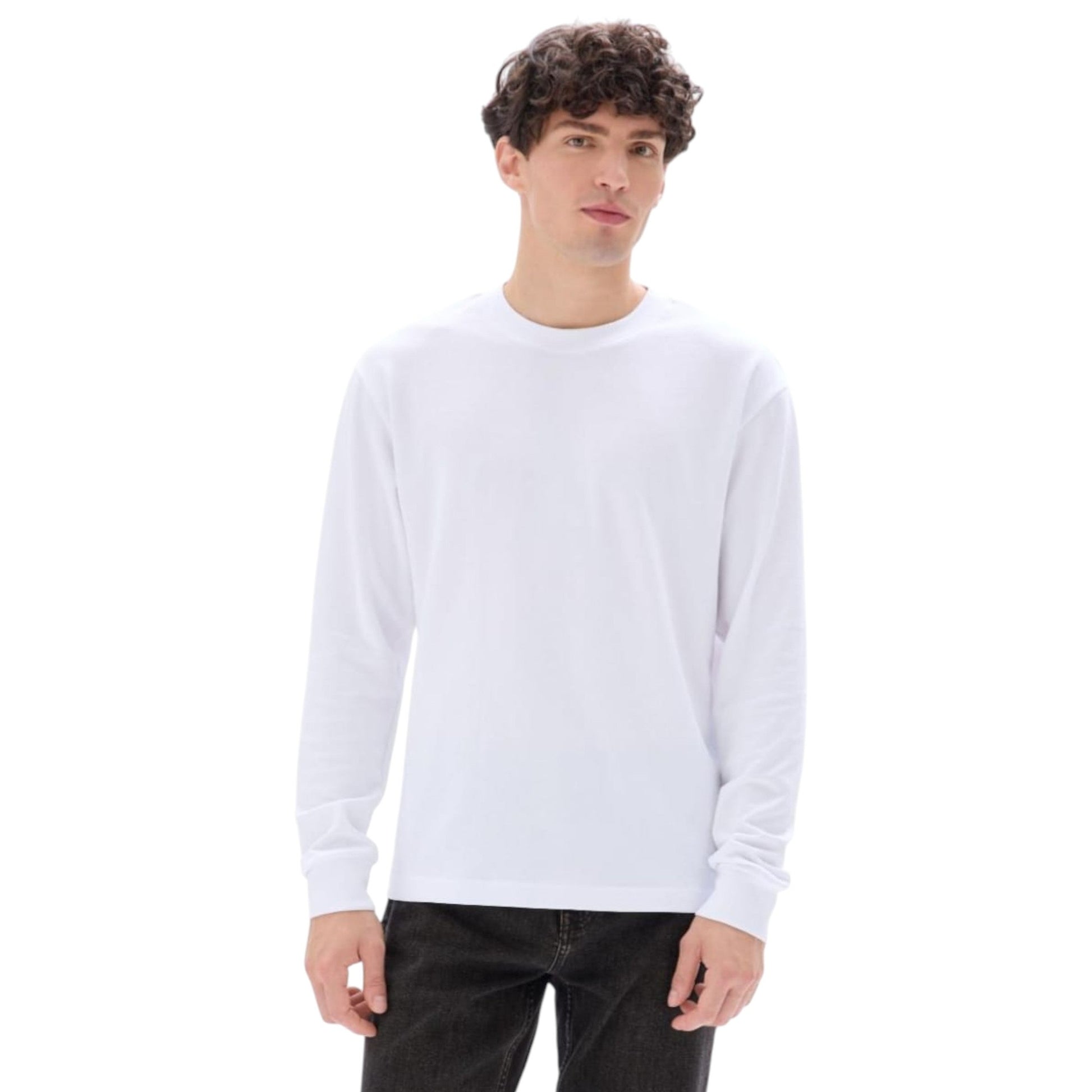Men's Plain Top,White