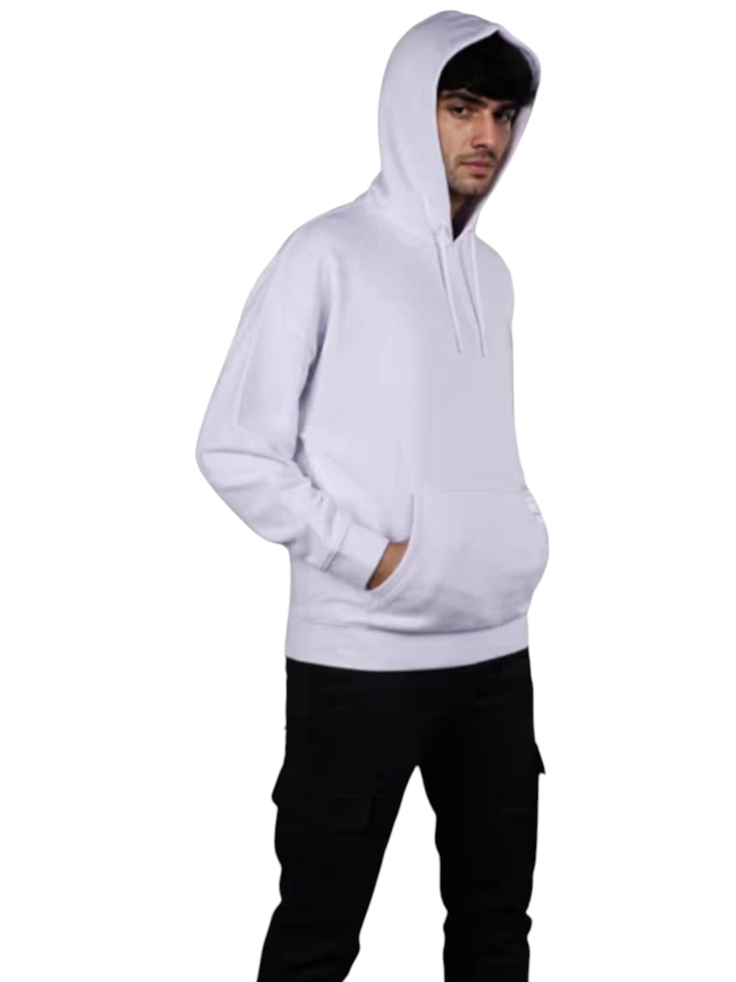 Men's Plain Hoodie,Purple