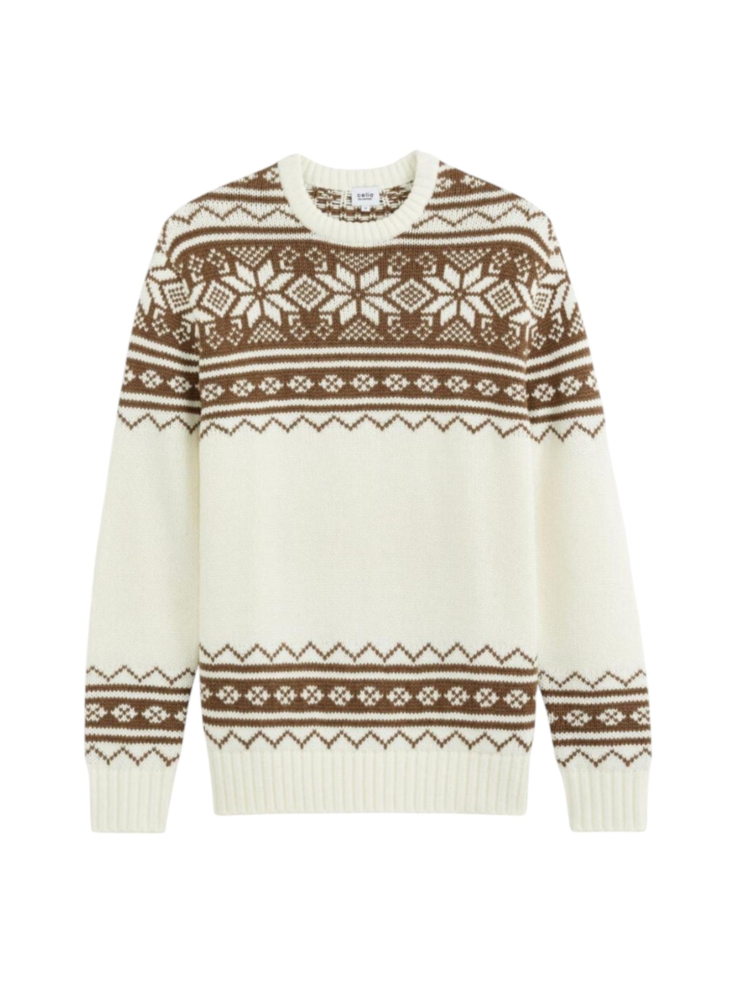 Men's Knitted Sweaters,White