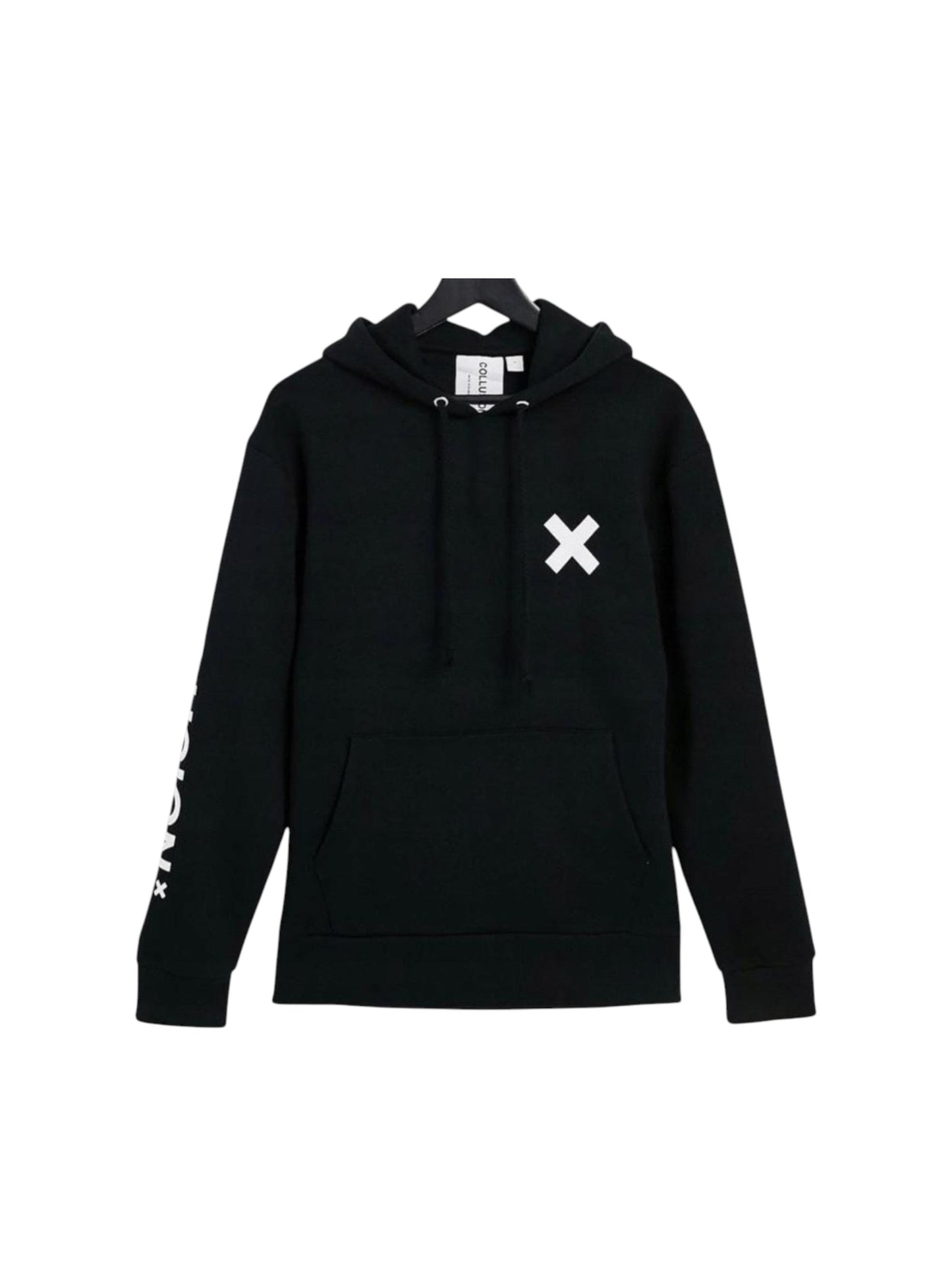 Men's Printed Hoodie,Black