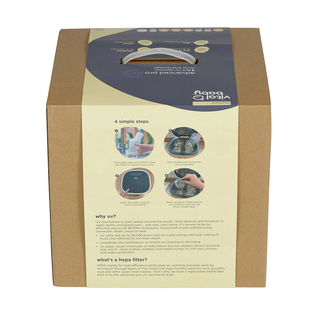 Vital Baby Nurture advanced pro UV steriliser & dryer