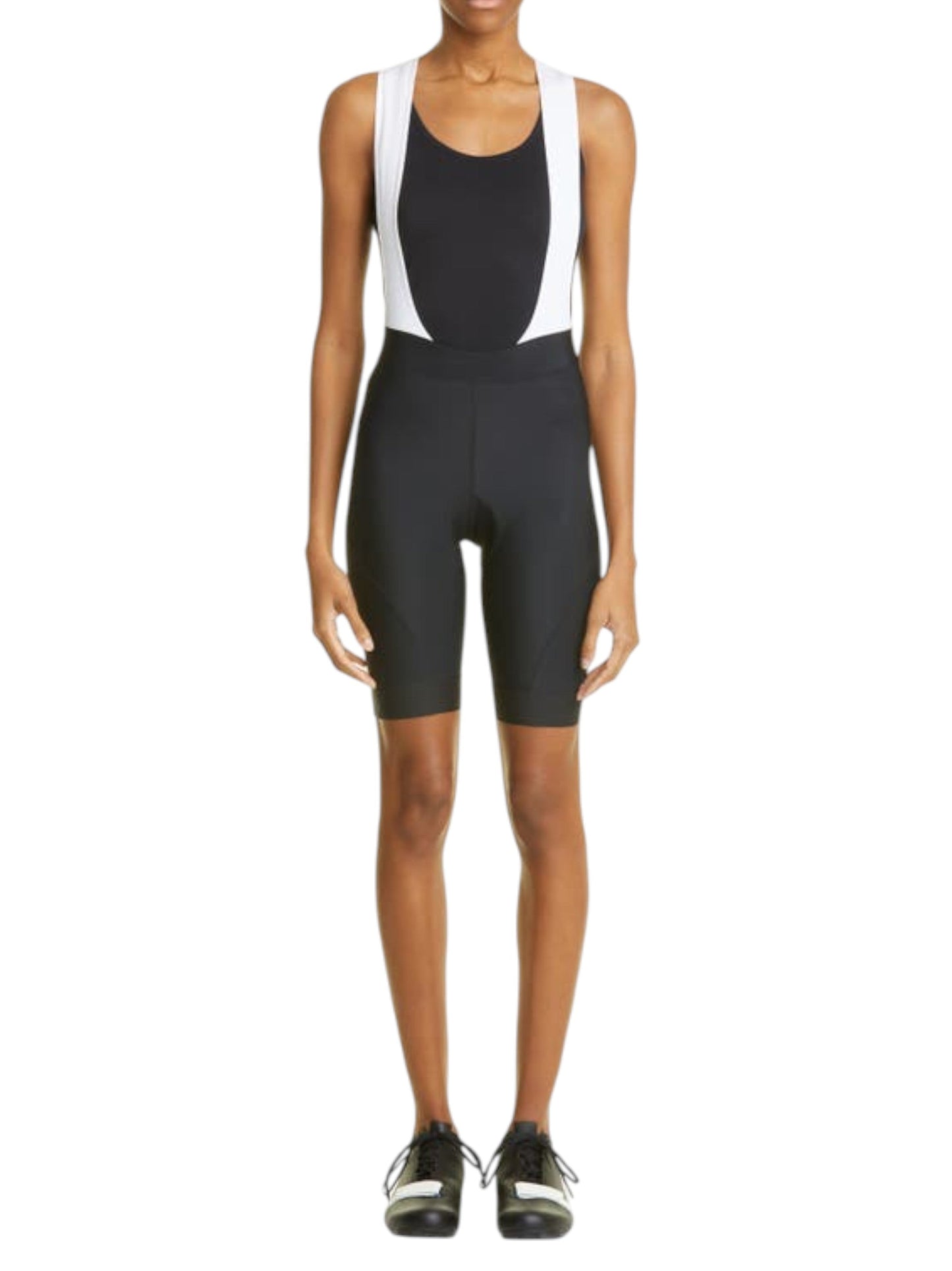Women's Colorblocked Sport  Jumpsuit,Black/White