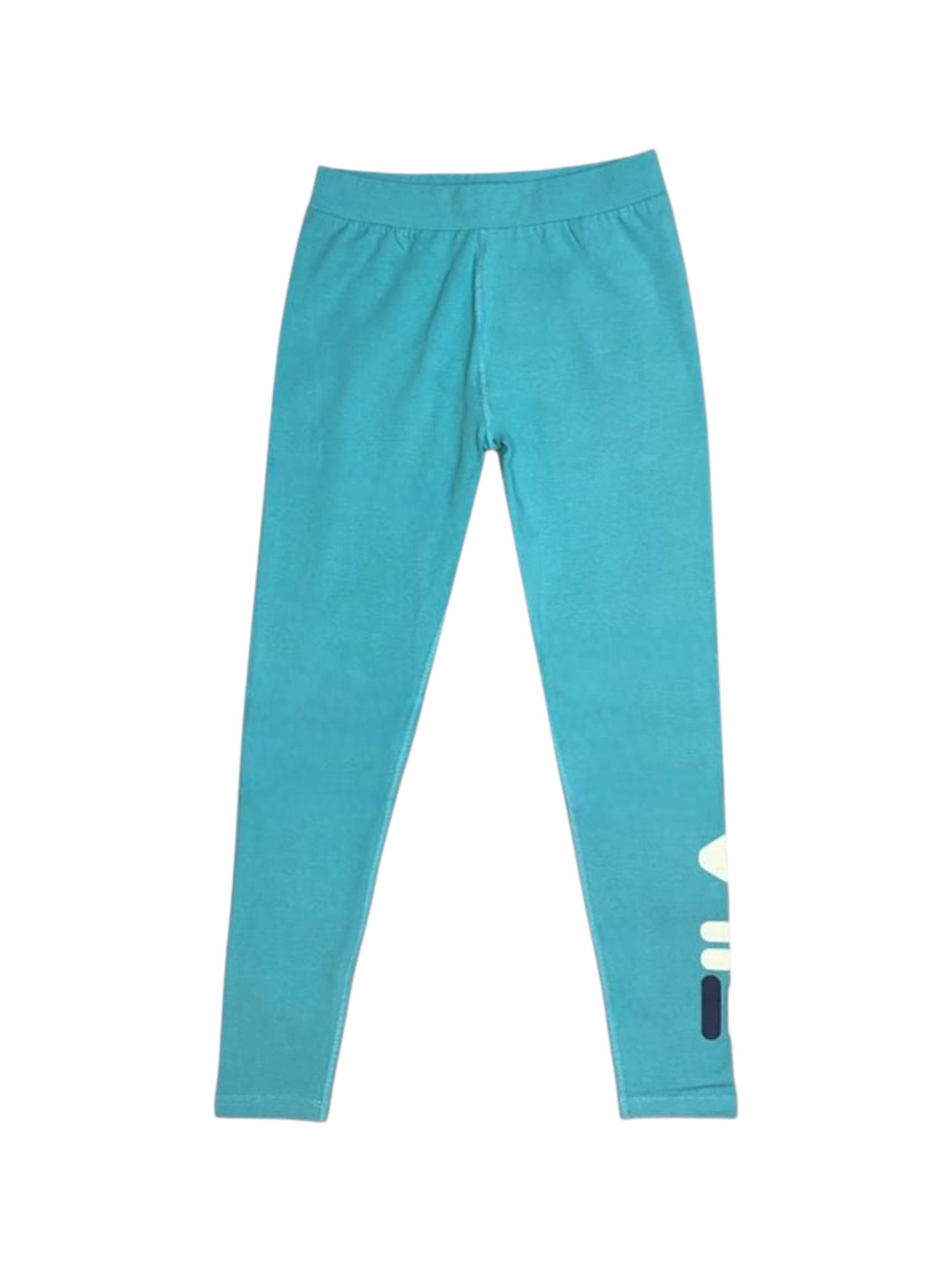 Women's Brand Logo printed Legging,Turquoise
