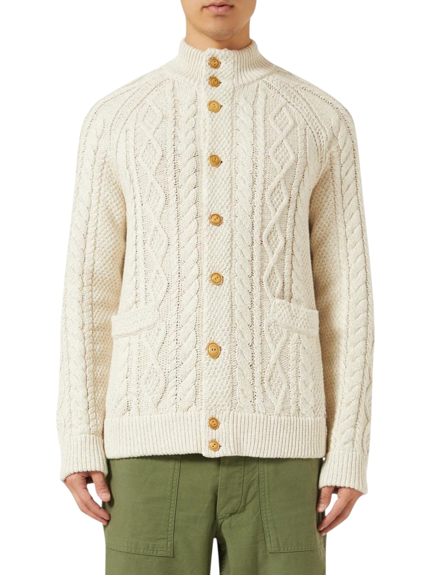 Men's Knitted Sweaters,Light Beige