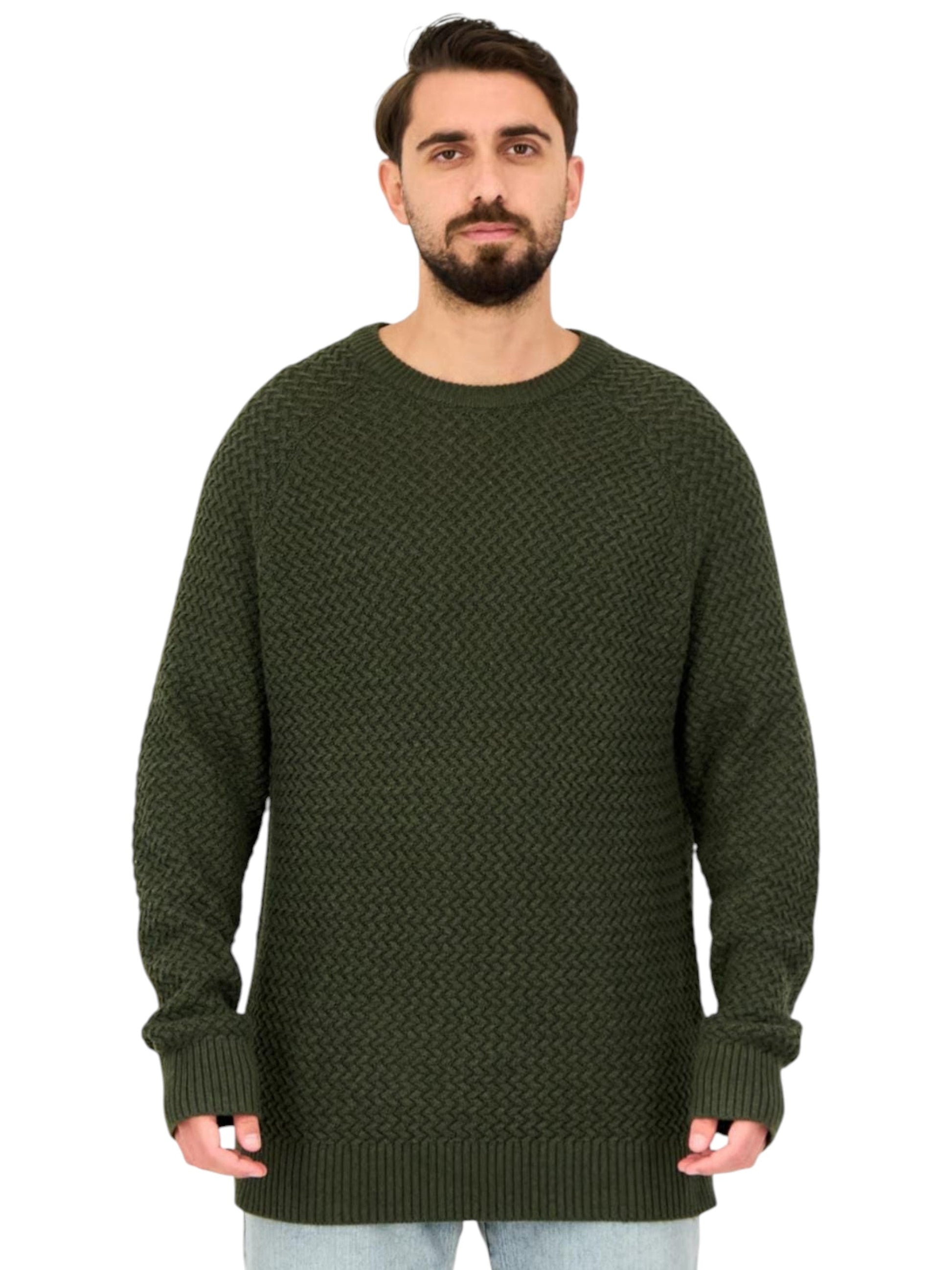 Men's Knitted Sweaters,Dark Olive