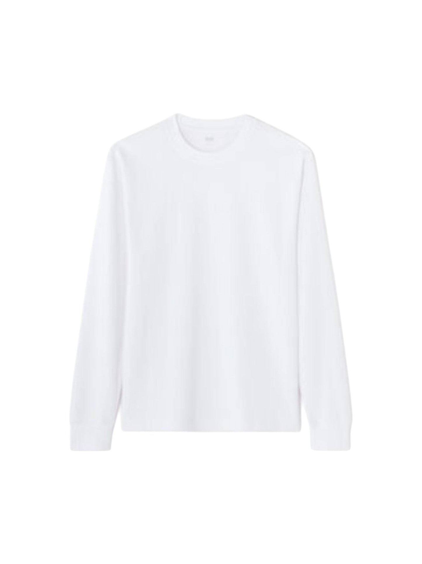 Men's Plain Solid Top,White