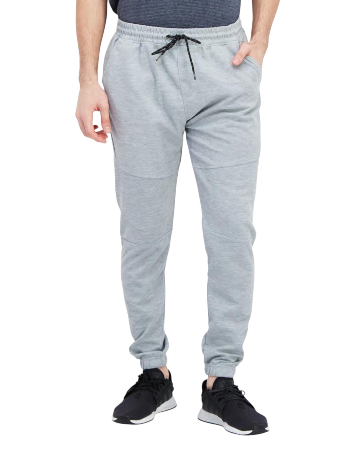 Men's Plain Solid Pants,Light Grey