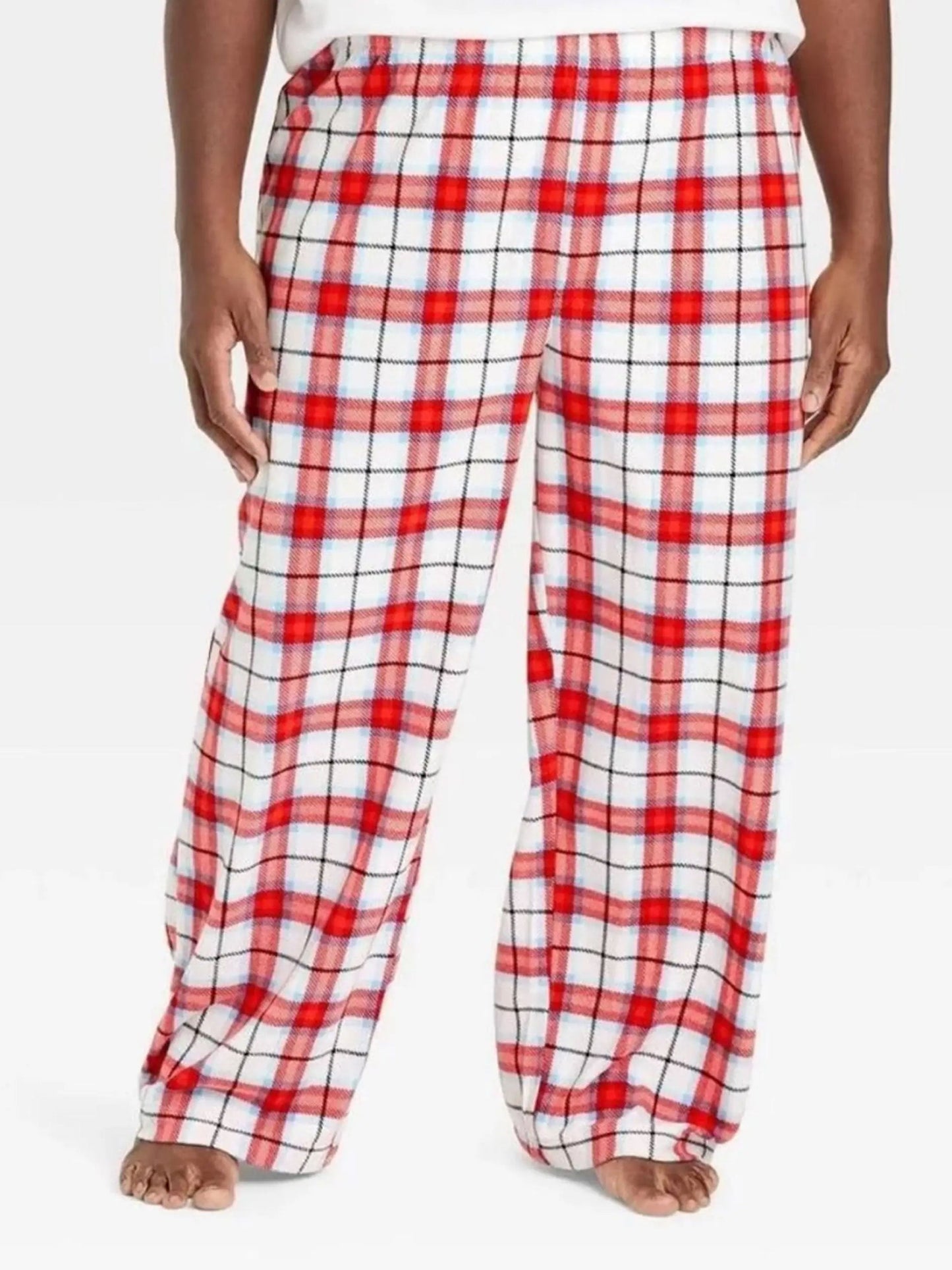 Men's Plaid Sleepwear Pant,Multi