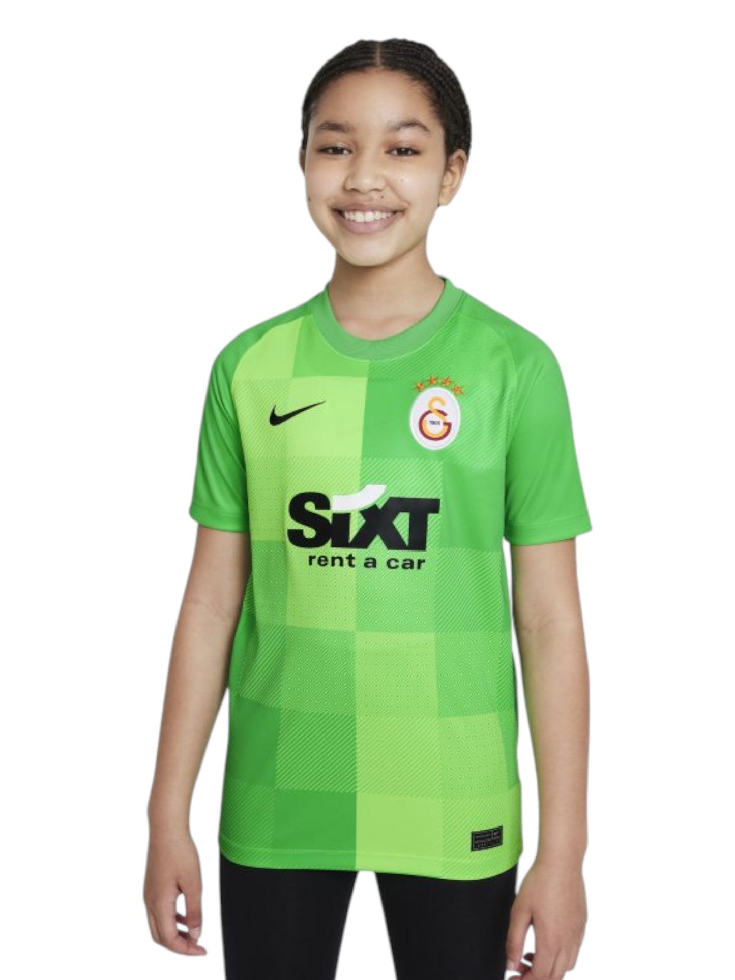 Kids Boy's Brand Logo Printed Sport Top,Light Green