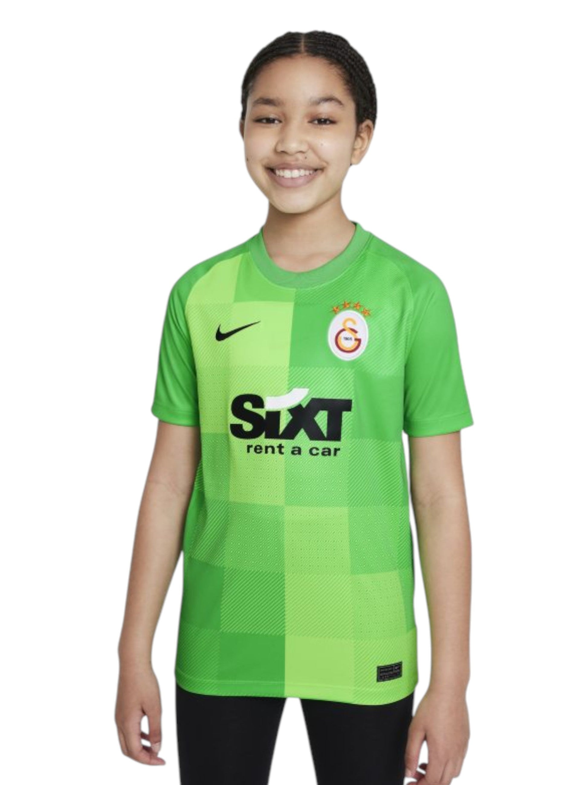 Kids Boy's Brand Logo Printed Sport Top,Light Green