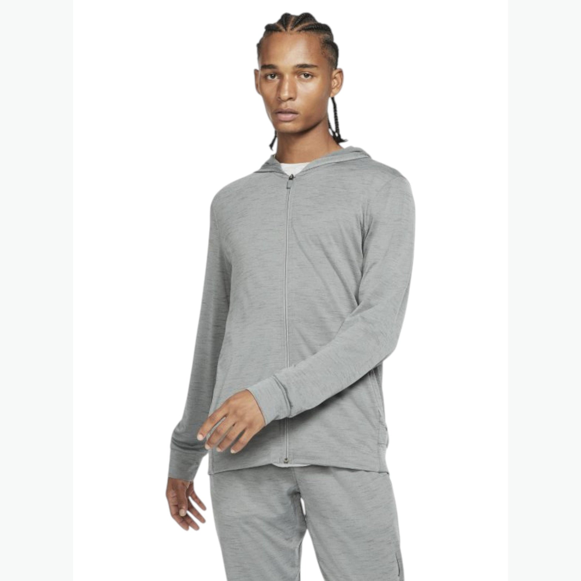 Men's Plain Solid Sport Jacket,Light Grey