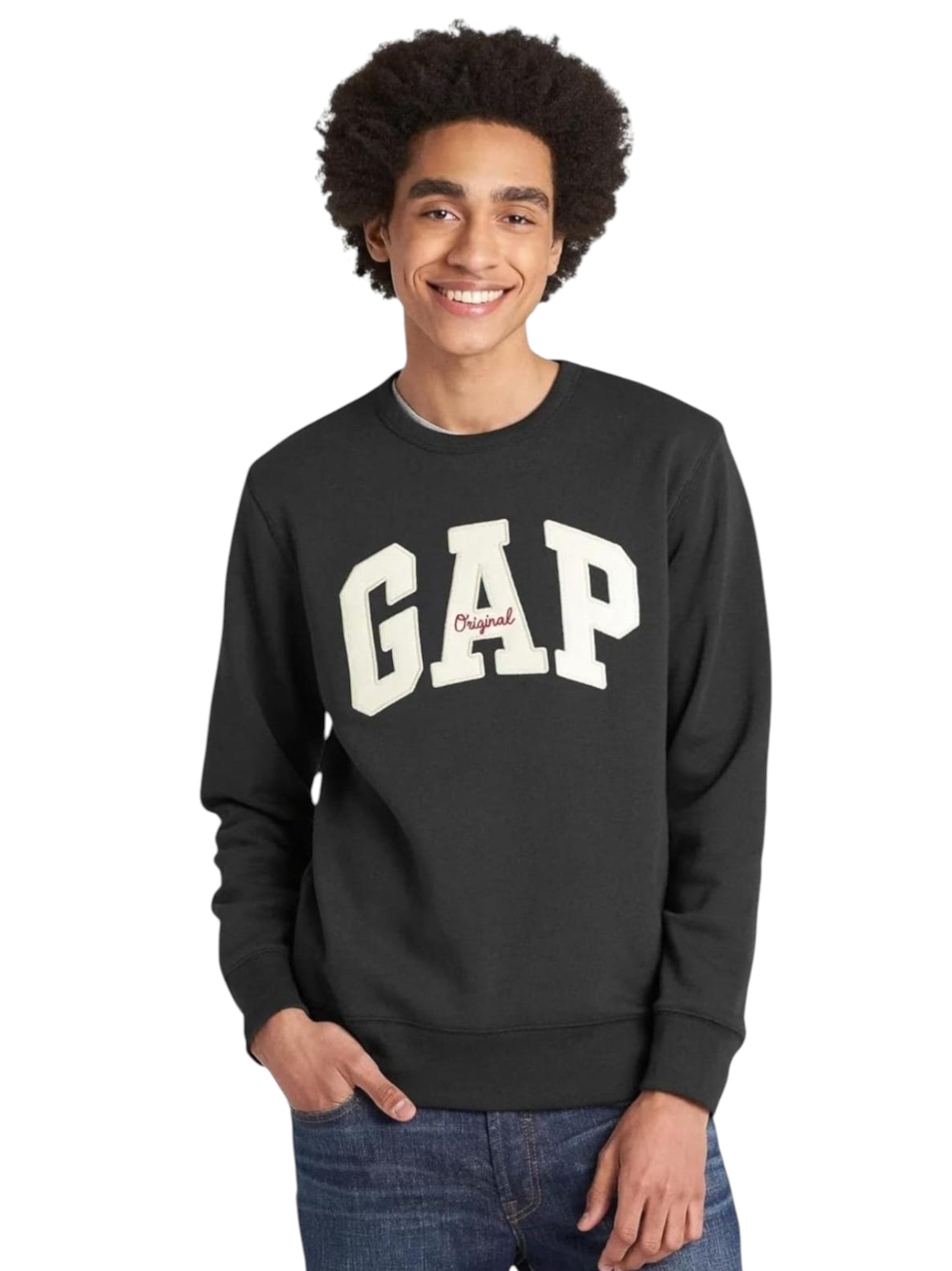 Men's Brand Logo Printed Sweaters,Grey