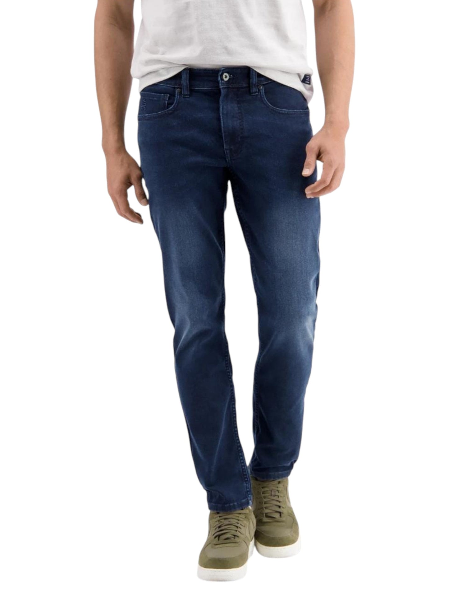 Men's Washed Jeans,Blue