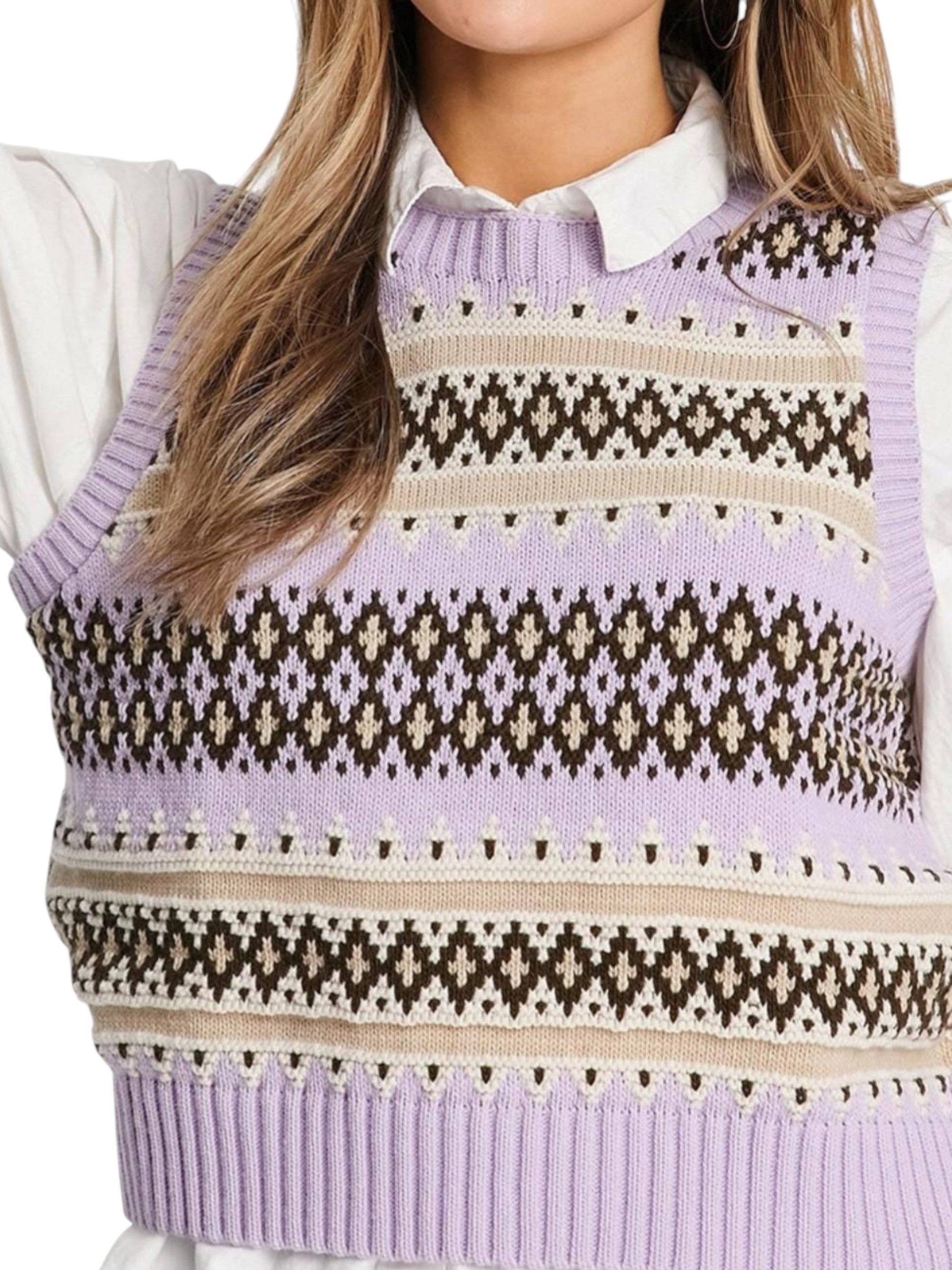 Women's Kintted Sweaters,Purple
