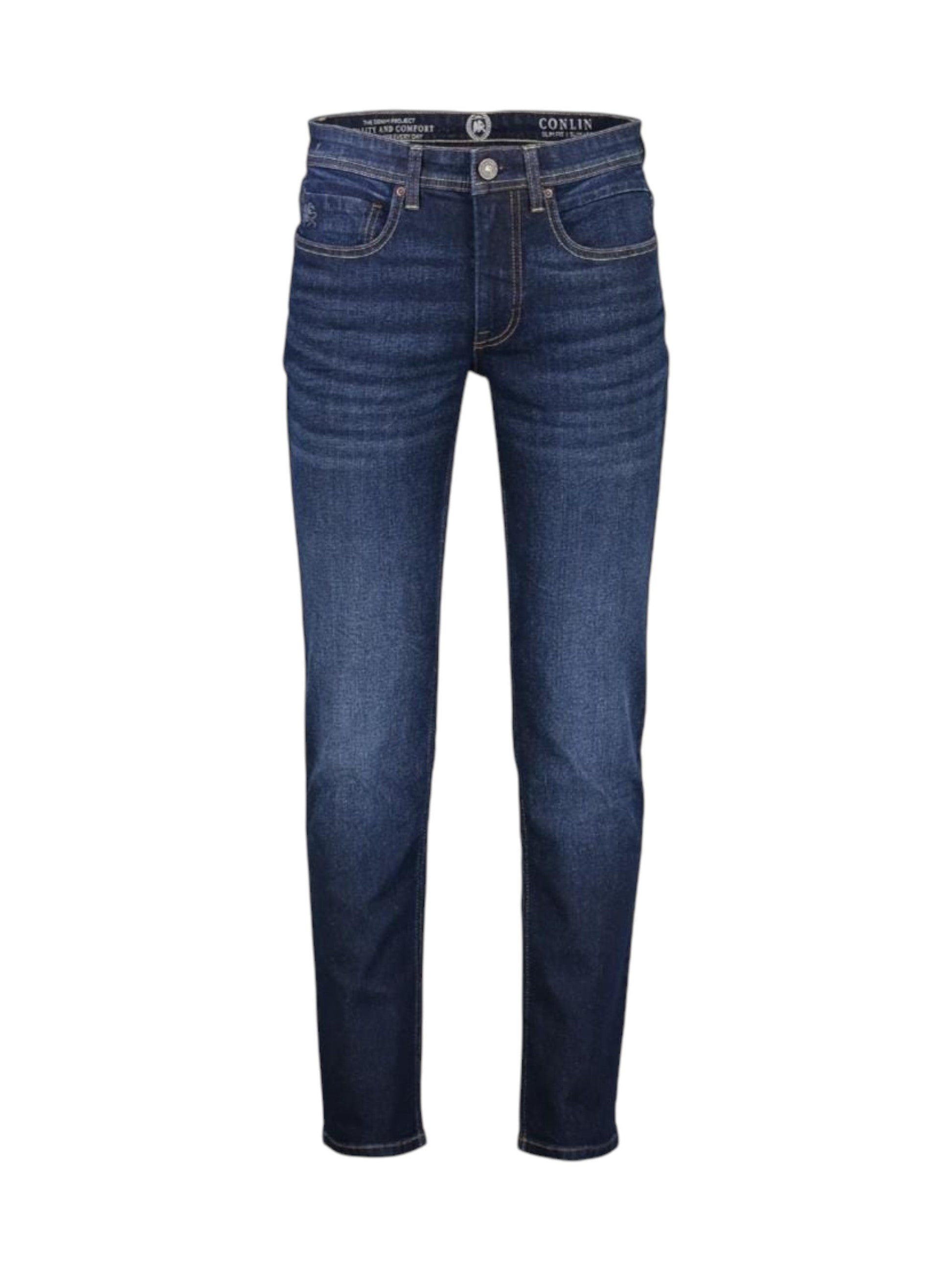 Men's Washed Jeans,Blue