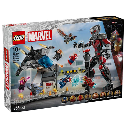 Lego Marvel Captain America Civil War Action Battle