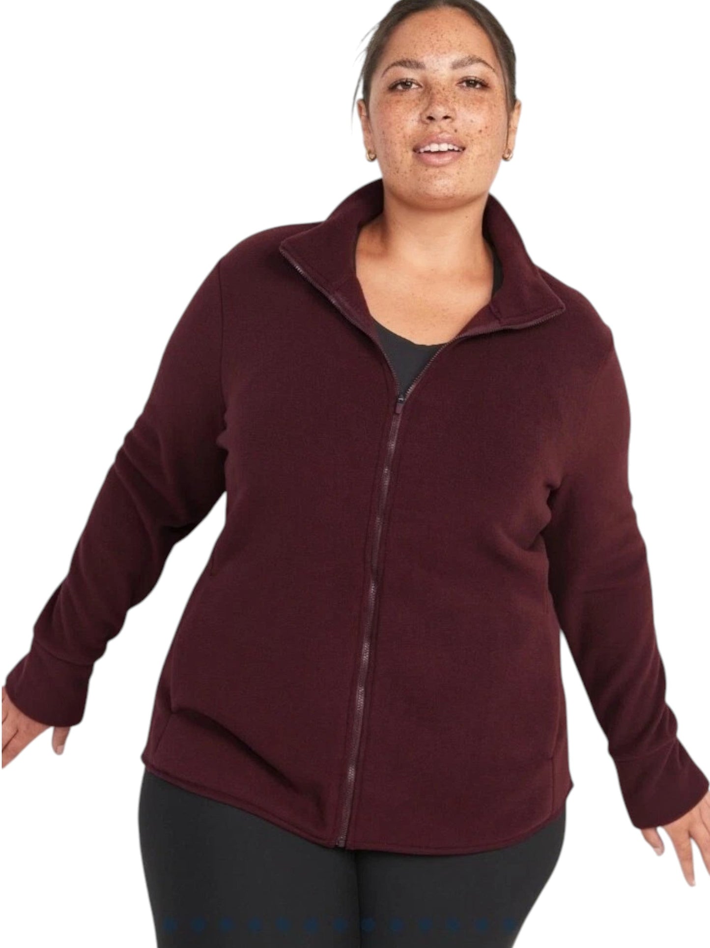 Women's Plain Solid Sweaters,Burgundy