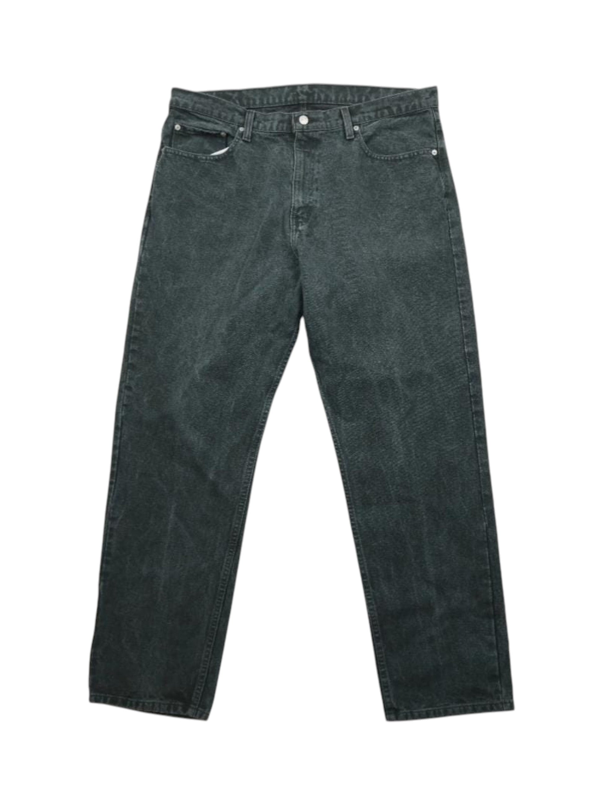 Men's Washed Jeans,Black