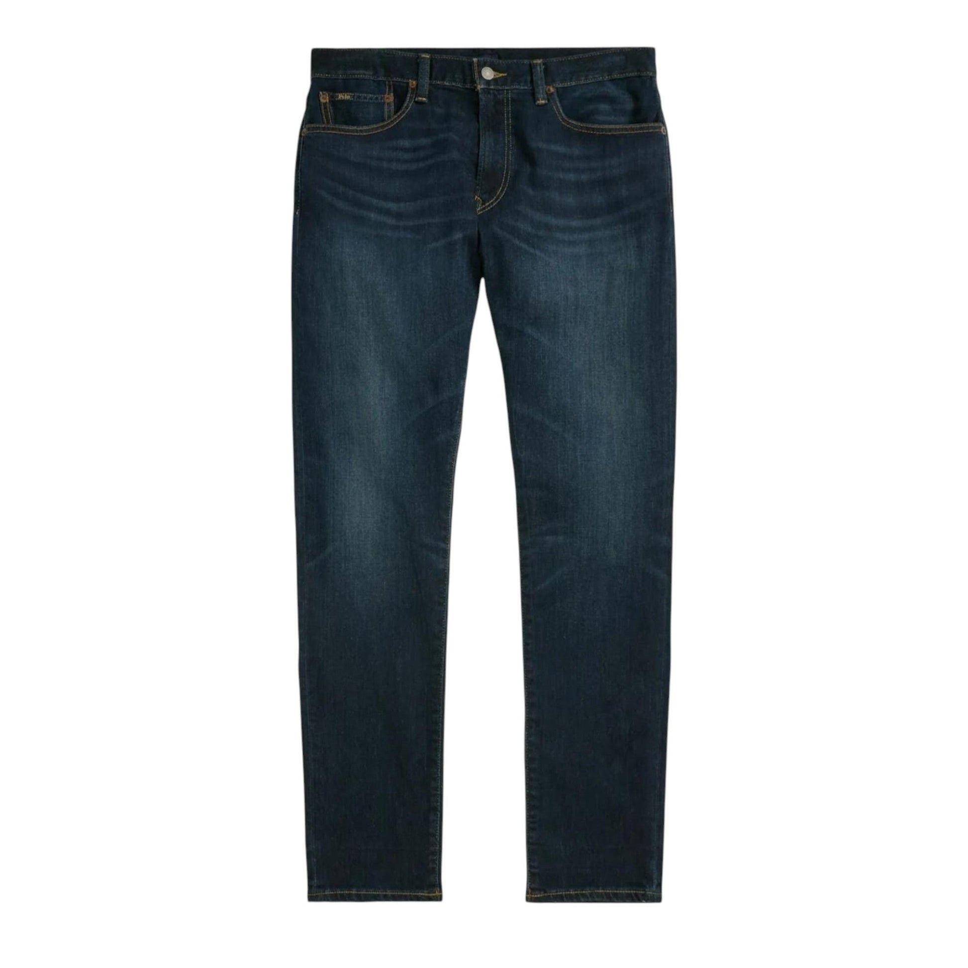Men's Washed Jeans,Navy