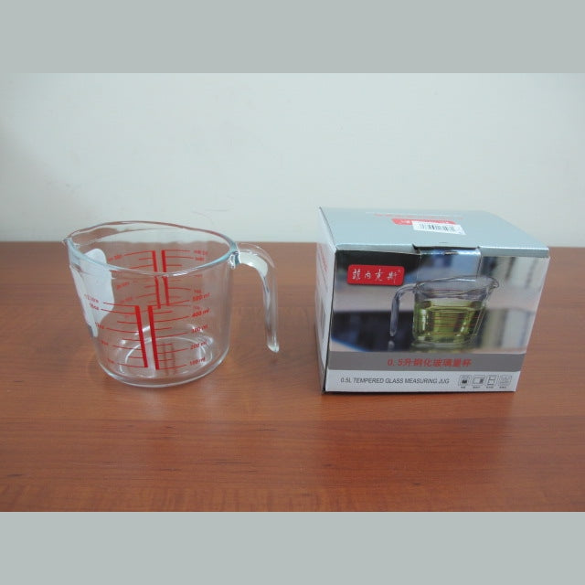 Glass Measuring Cup 0.5lt