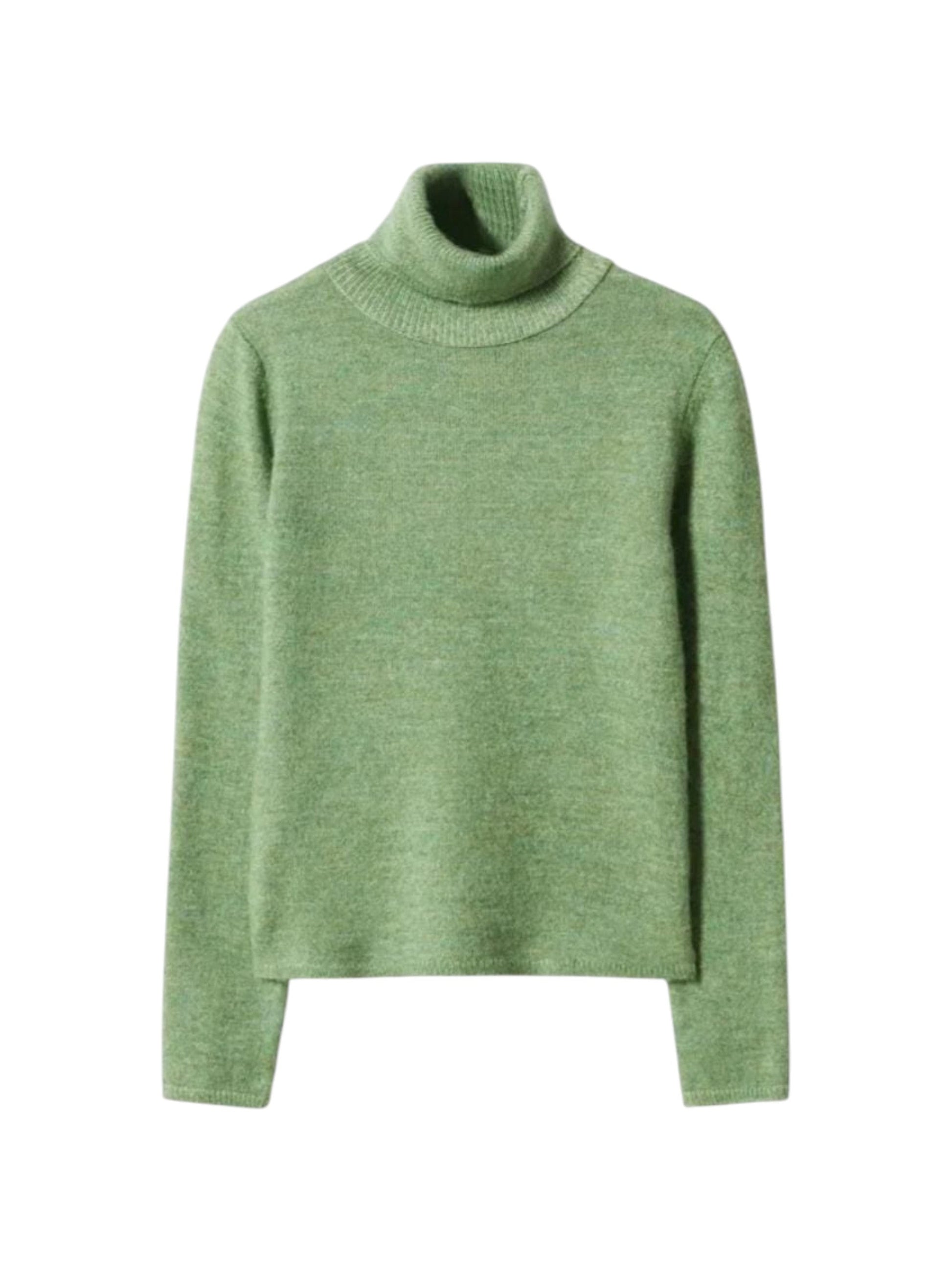 Women's Knitted Sweaters,Green