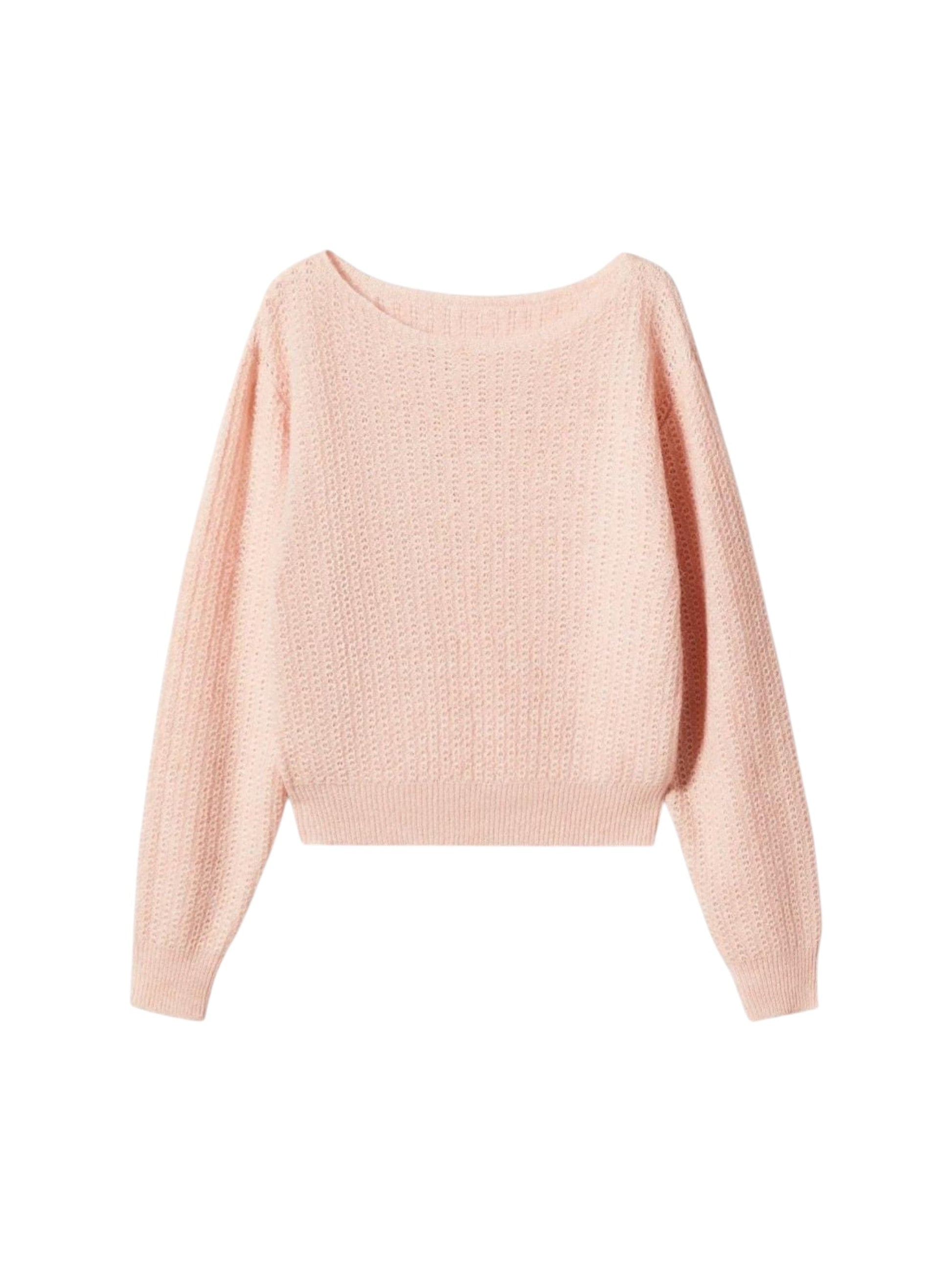 Women's Knitted Sweaters,Pink