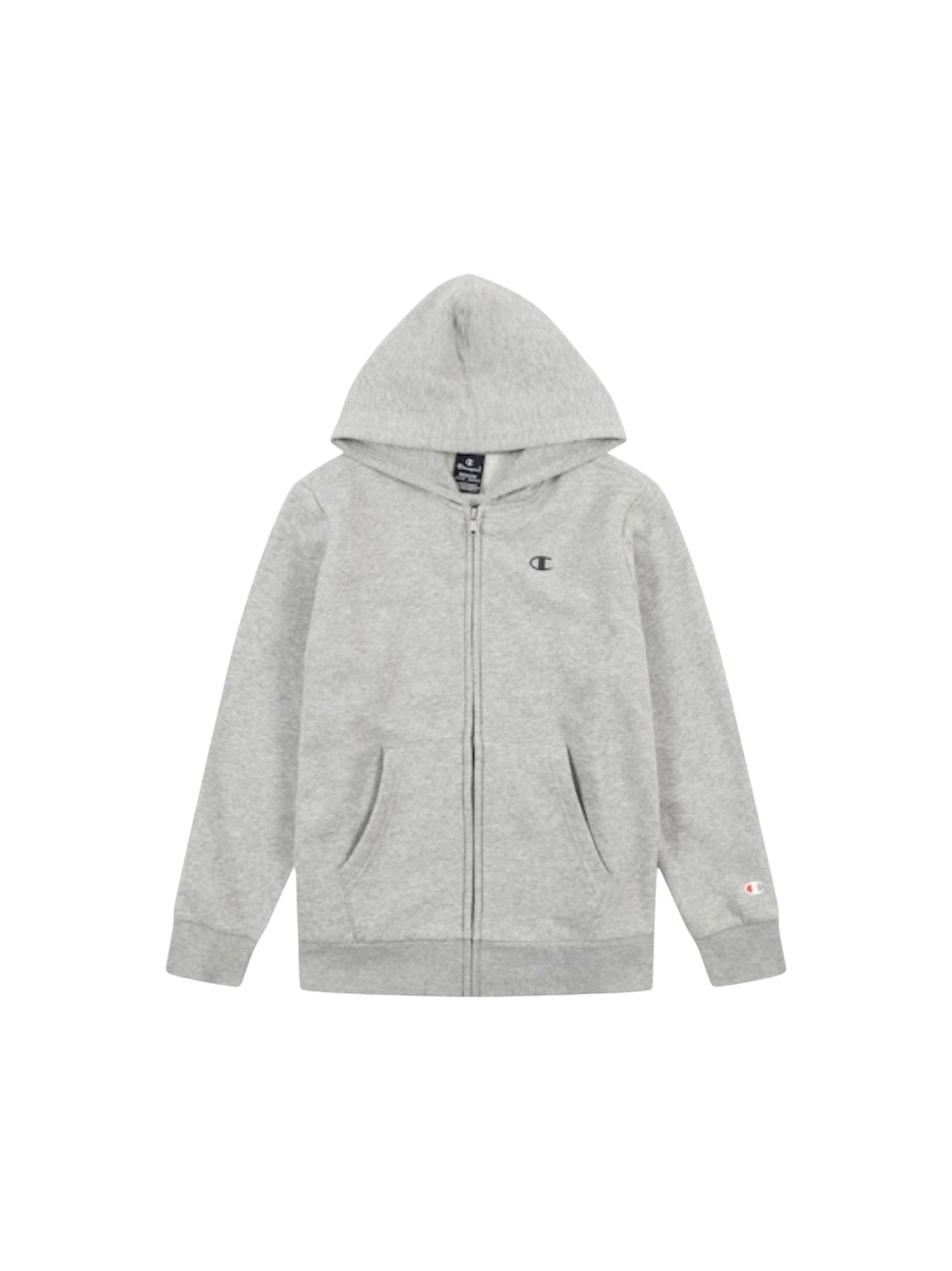 Kids Boy's Plain Hoodie,Grey