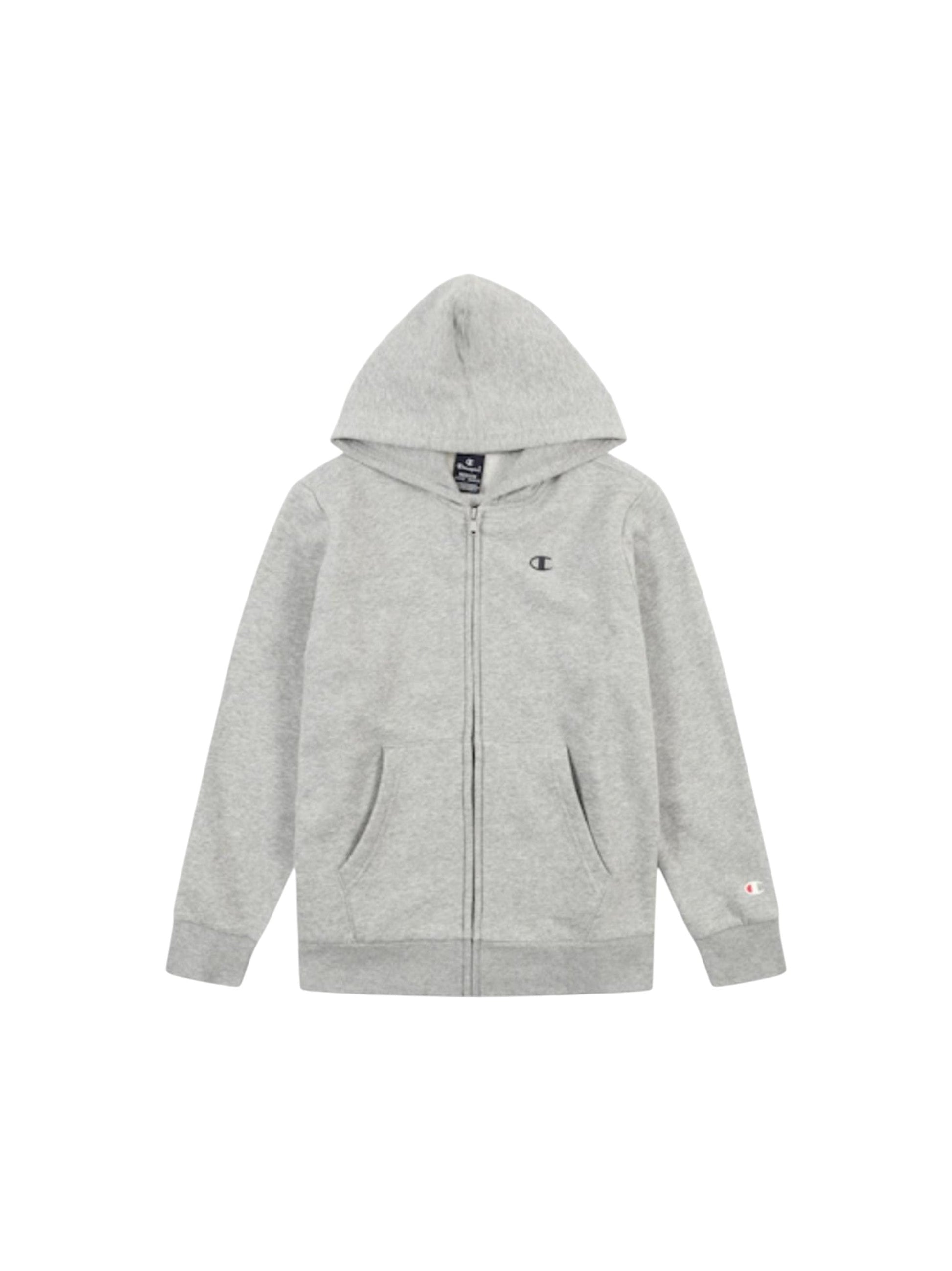 Kids Boy's Plain Hoodie,Grey