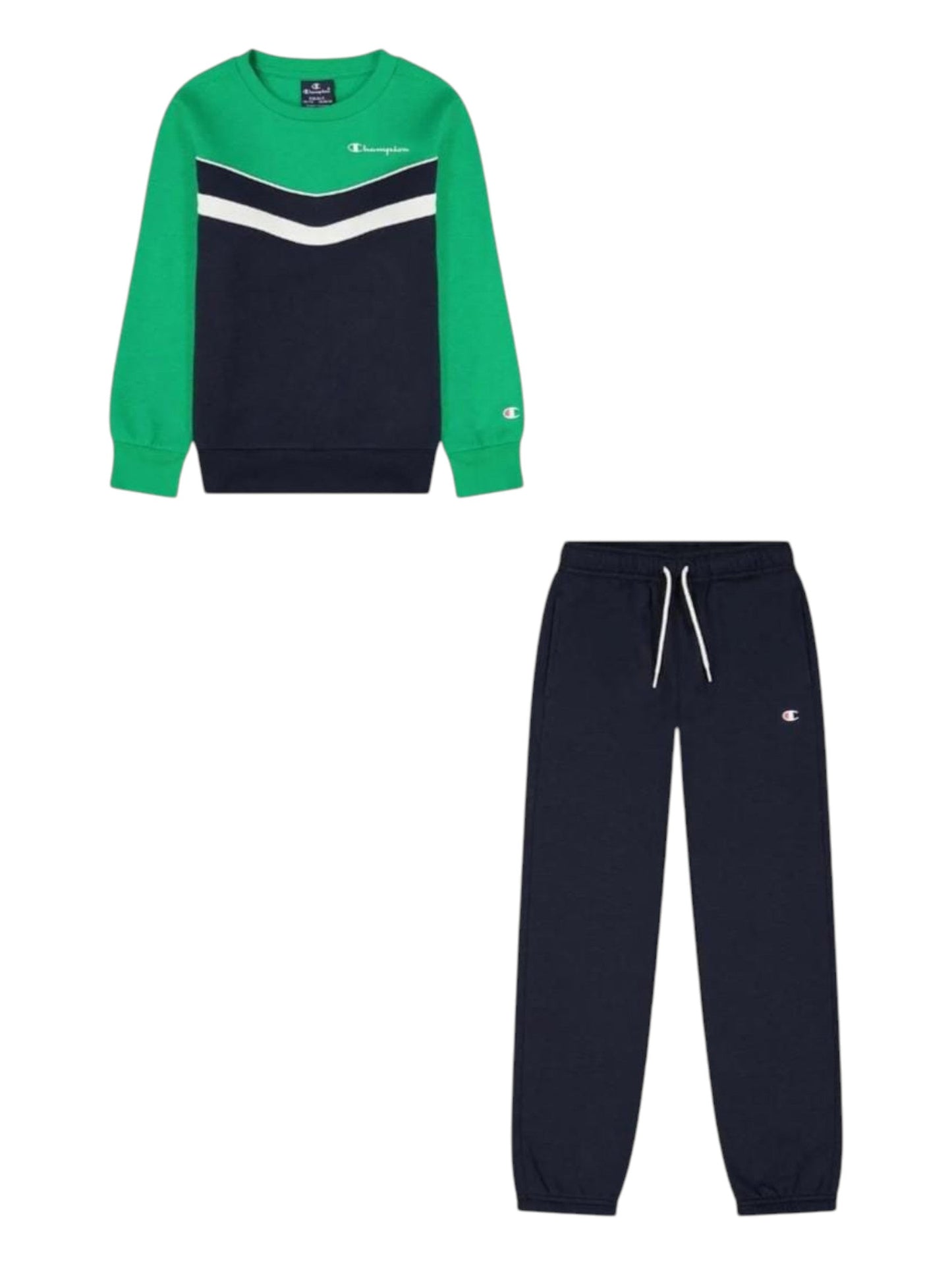Kids Boy's Colorblocked Pajama Set,Navy