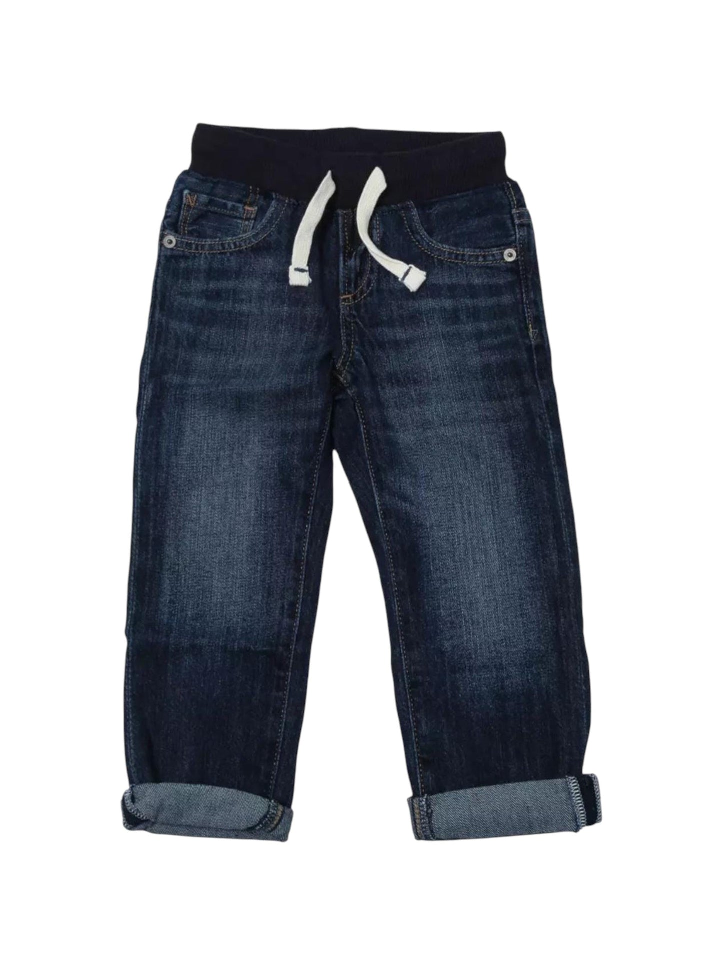 Kids Boy's Washed Jeans,Navy