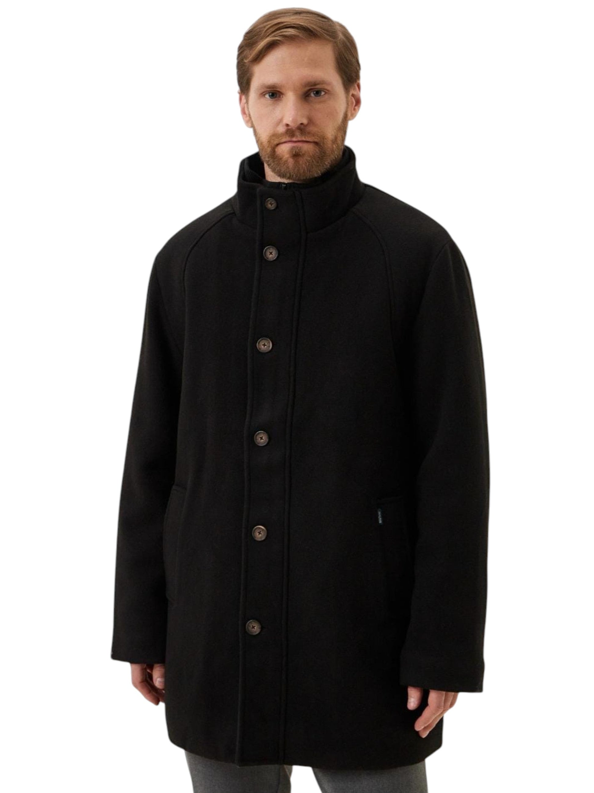 Men's Plain Classic Jakcet,Black