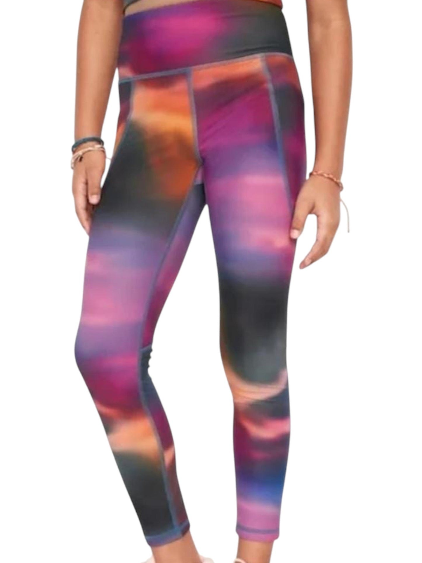 Kids Girl's Colorblocked Legging,Multi