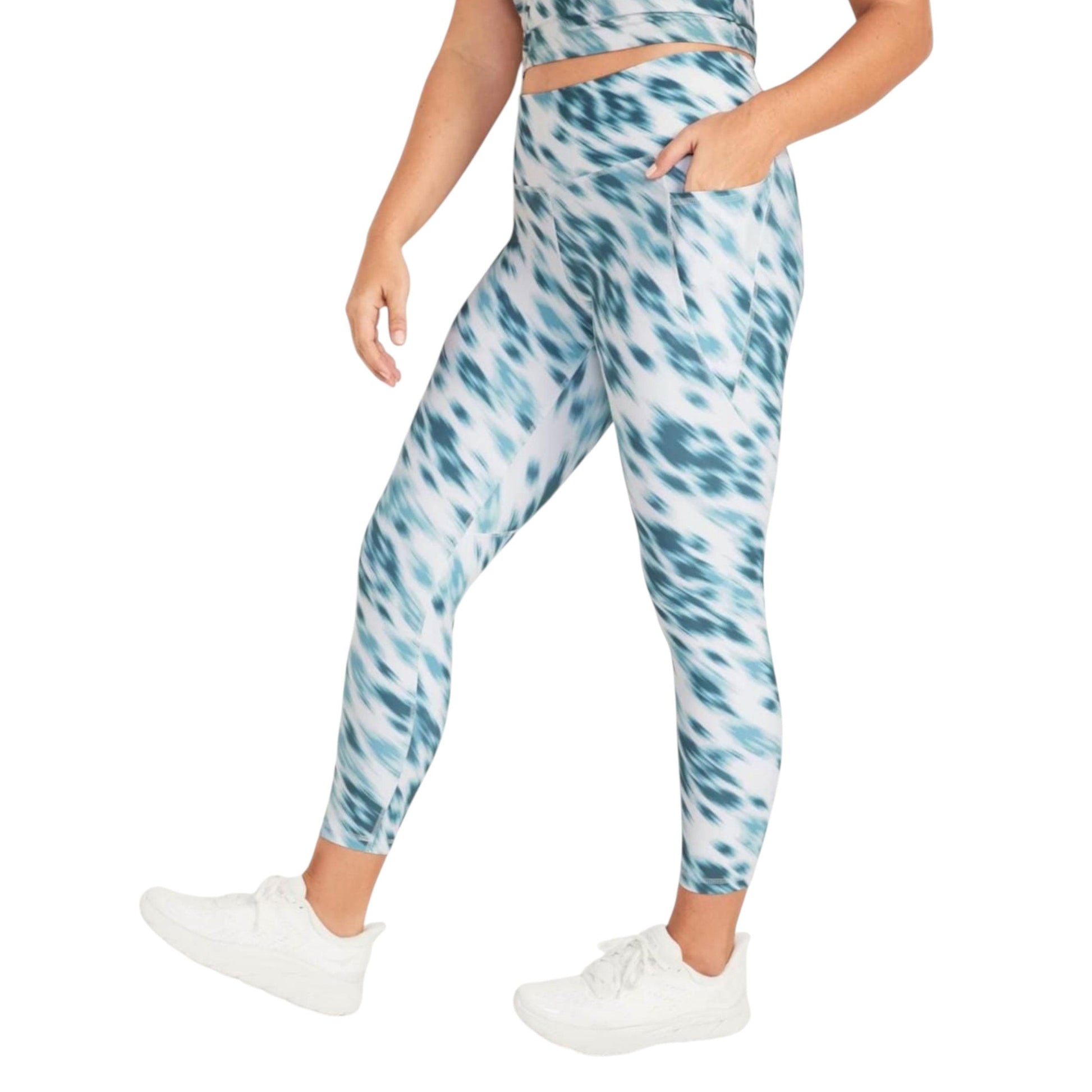Kids Girl's Printed Legging,White