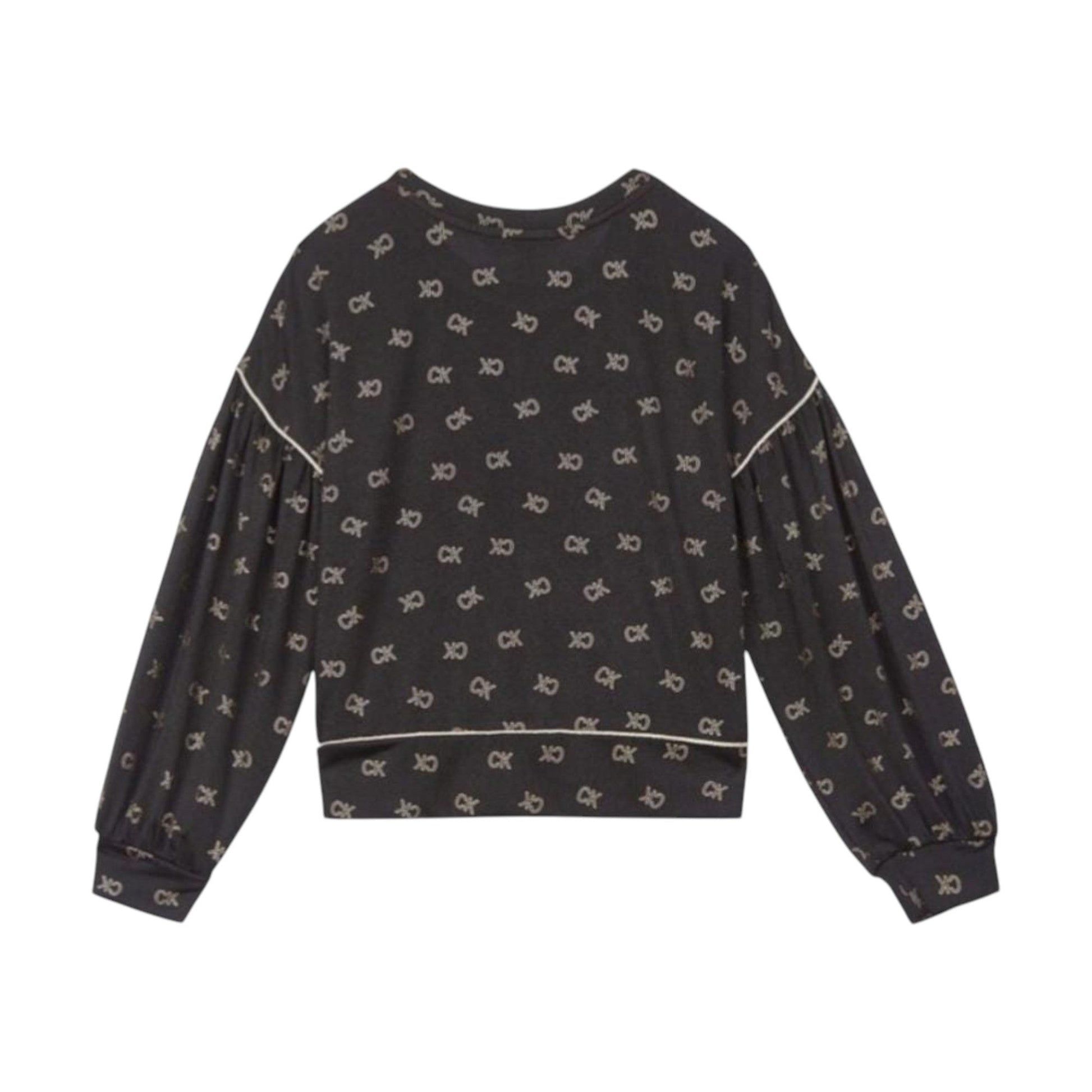 Kids Girl's Printed Top,Black