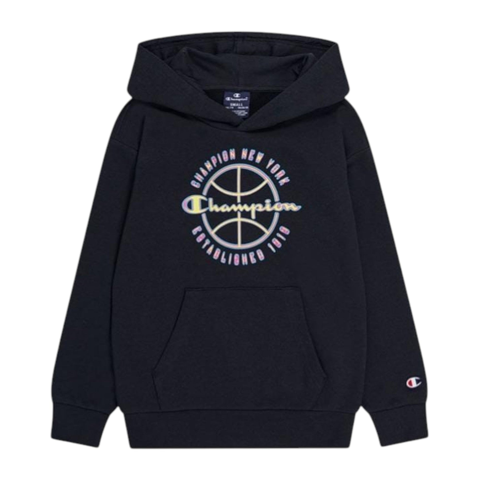 Kids Boy's Printed Hoodie,Black