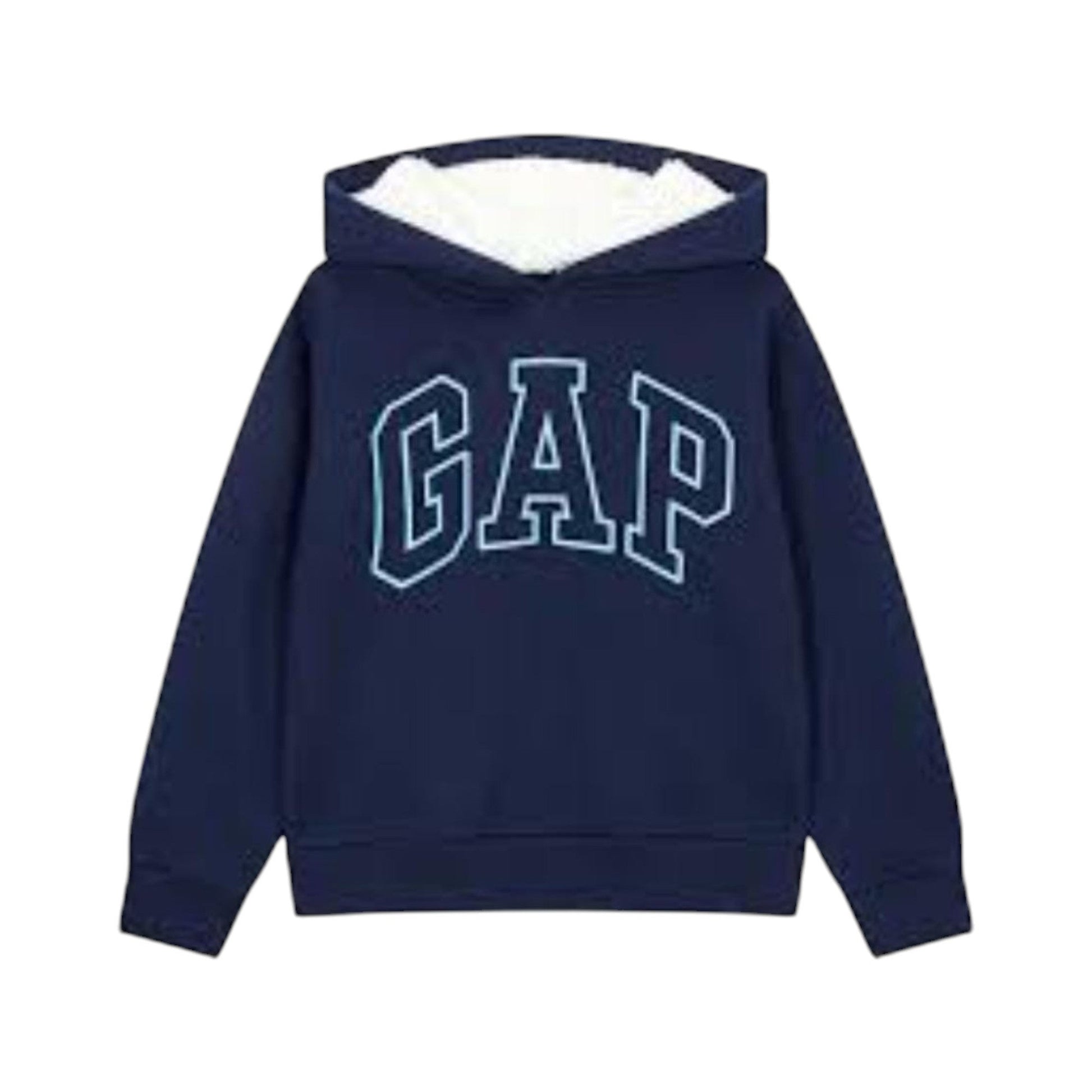Kids Boy's Logo Printed Hoodie,Navy