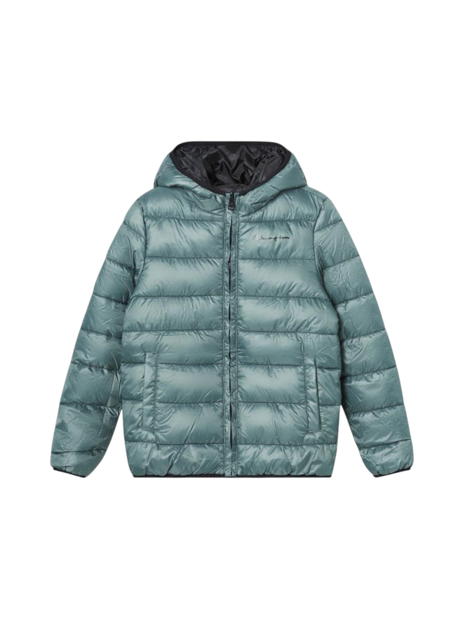 Kids Boy's Quilted Jacket,Grey