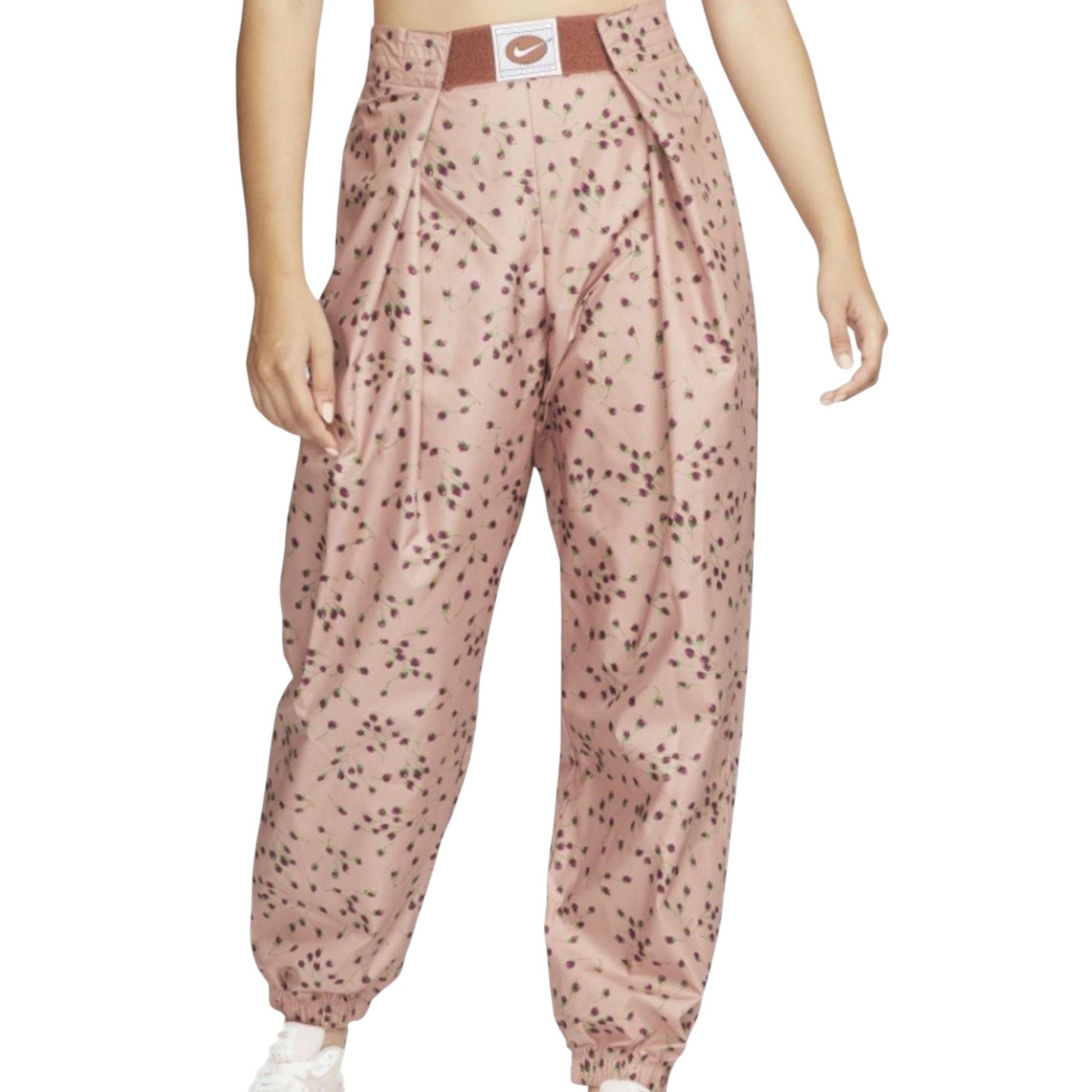 Women's Floral Printed Sport Pant,Dust Rose