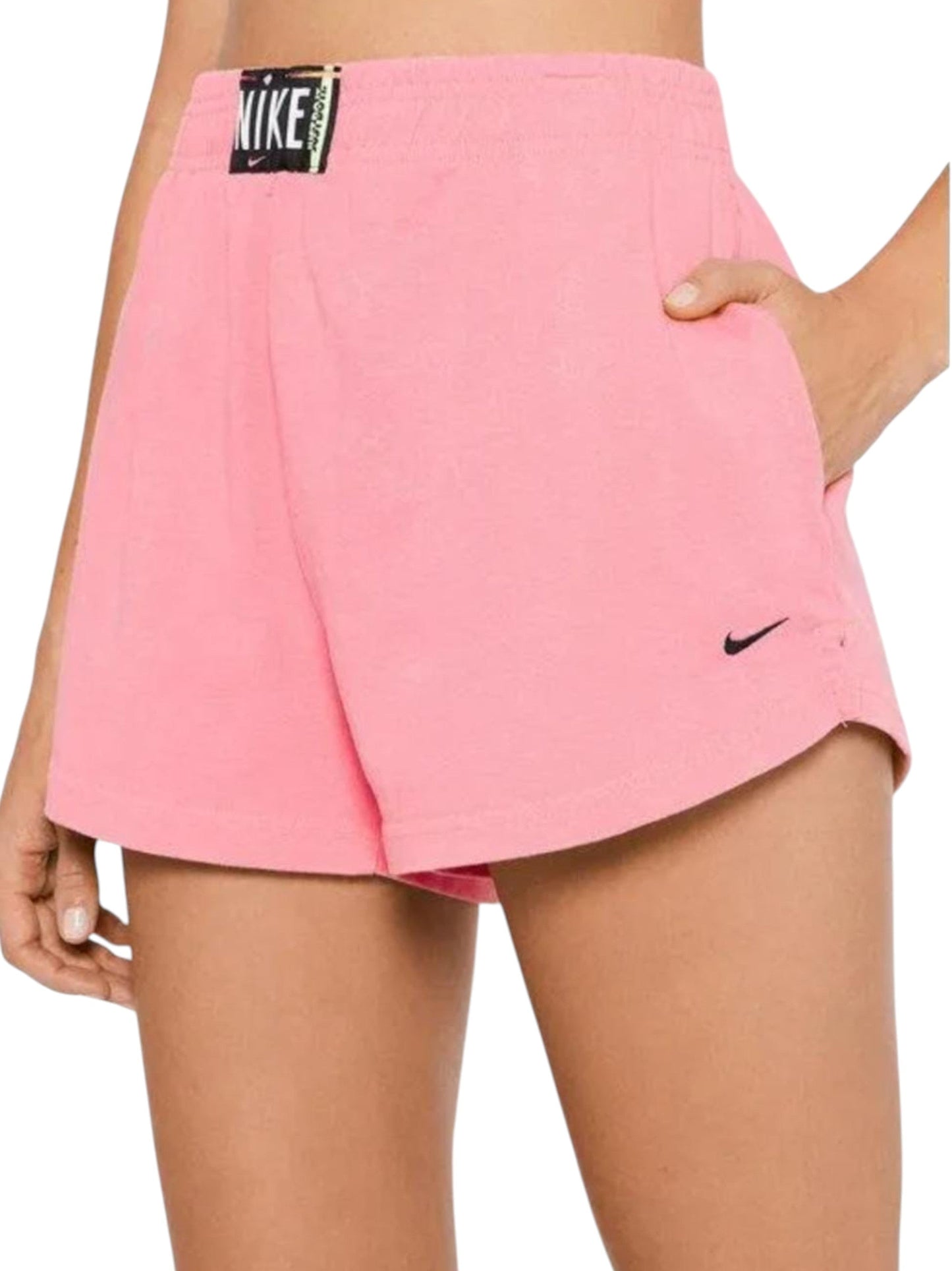 Women's Plain Solid Sport Short,Pink