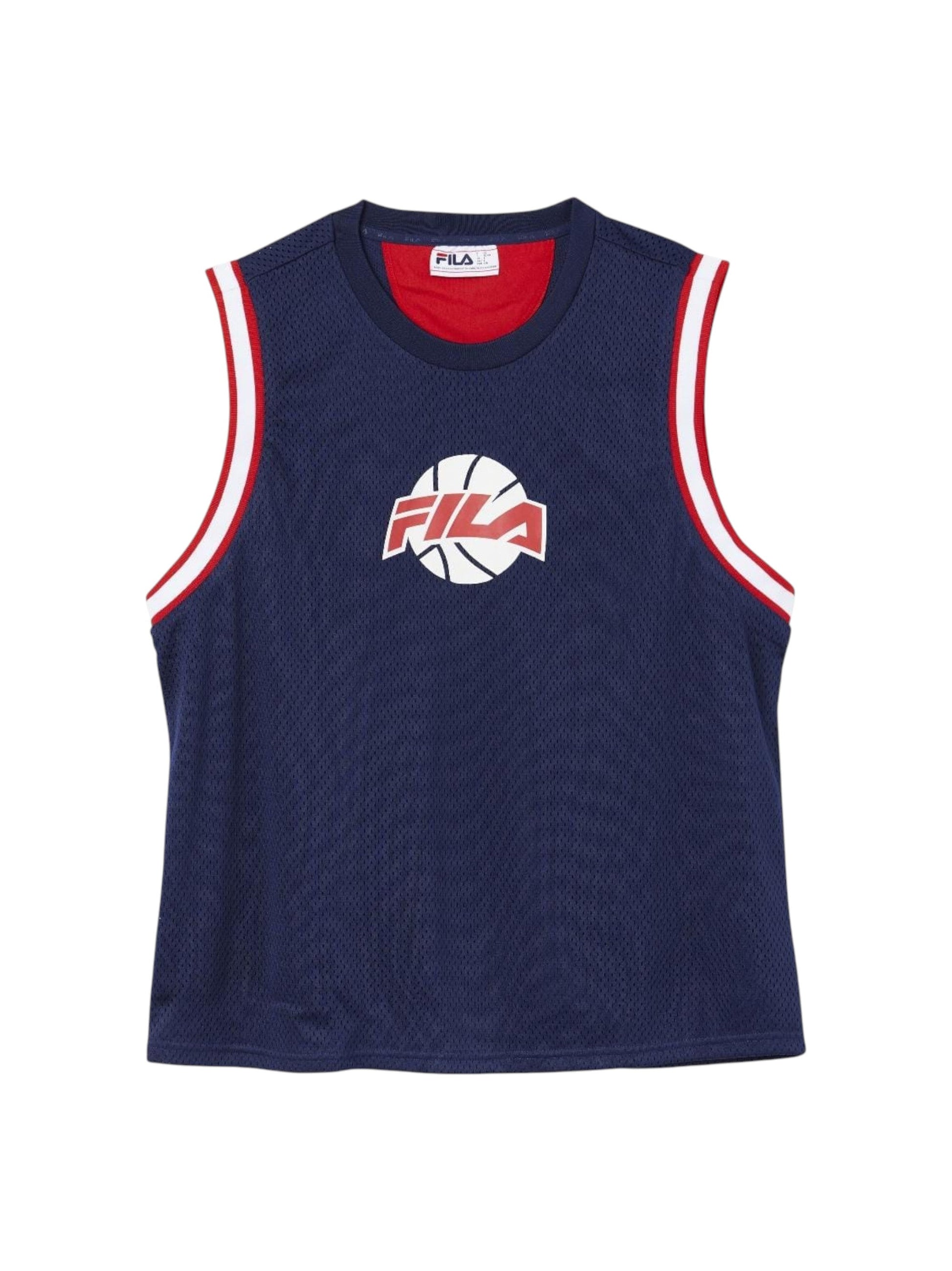 Men's Textured Basketball Top,Navy