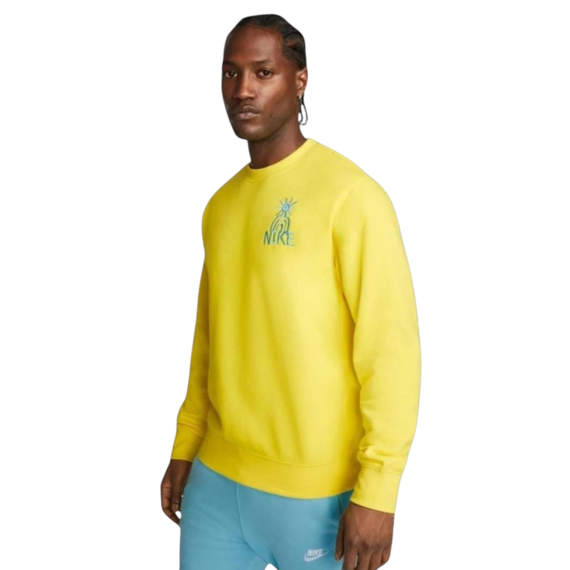 Men's Plain Sweaters,Yellow