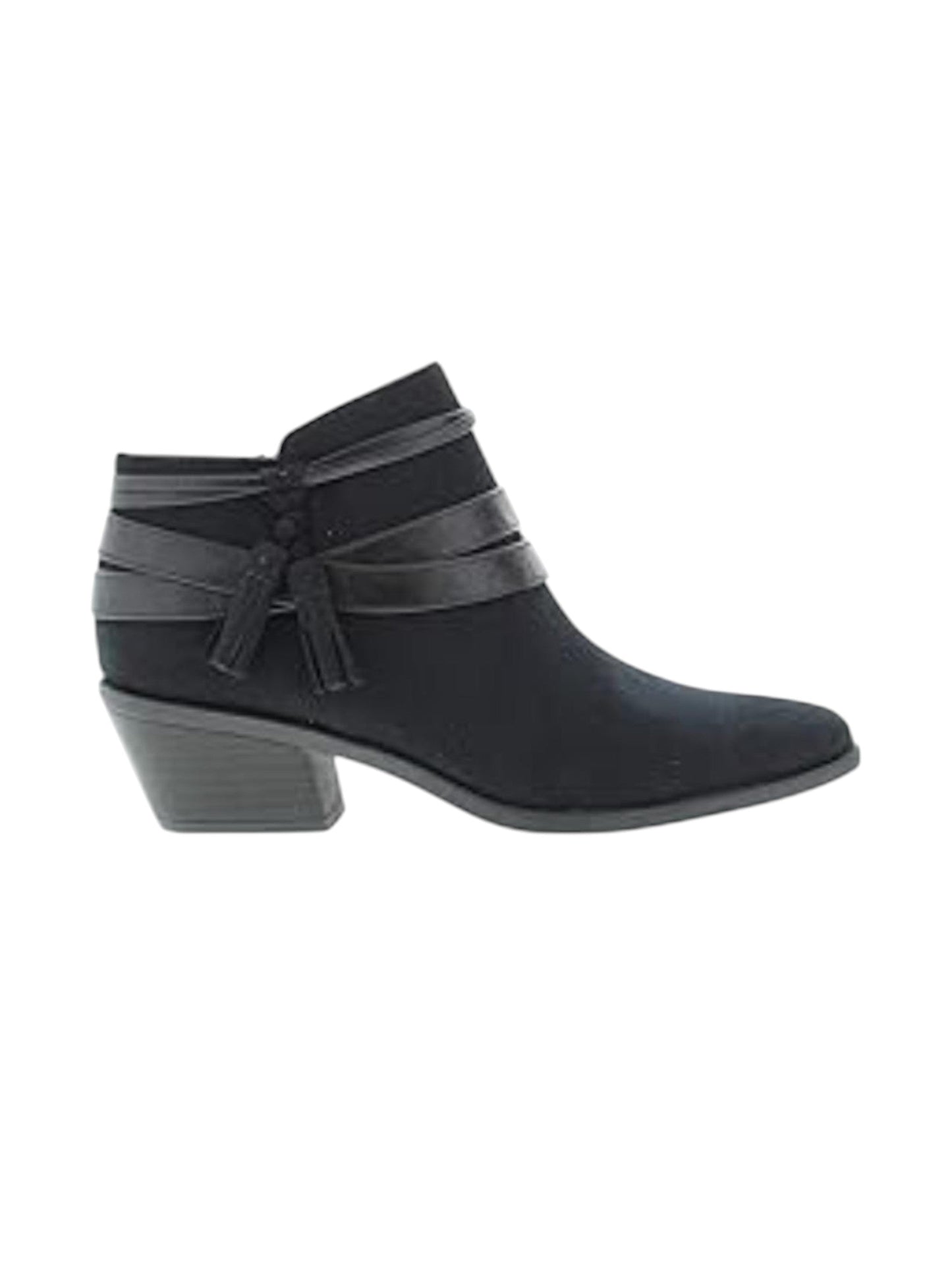 Women's Plain Ankle Boots,Black