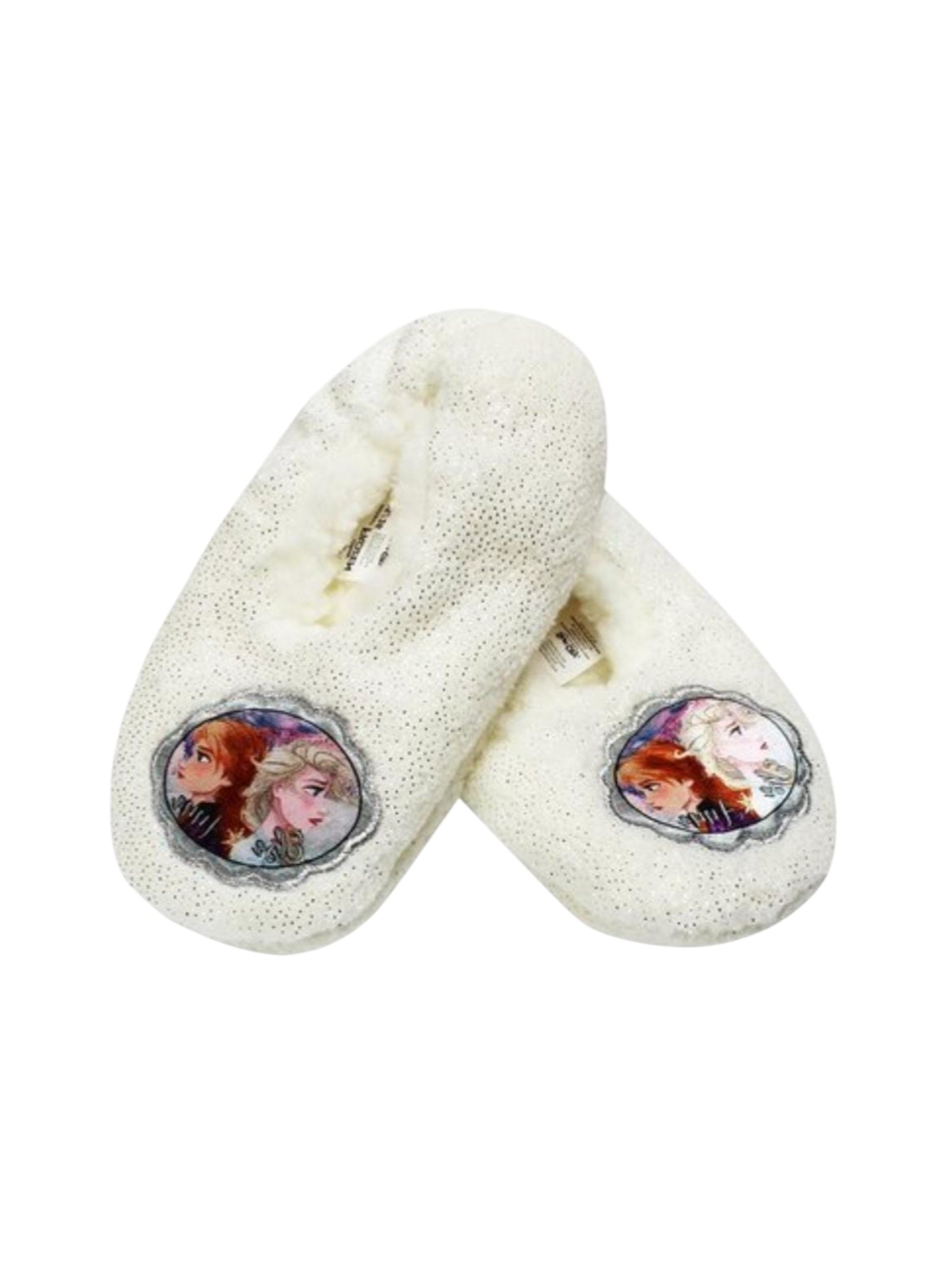 Kids Girl's Faux Fur Slippers,Cream