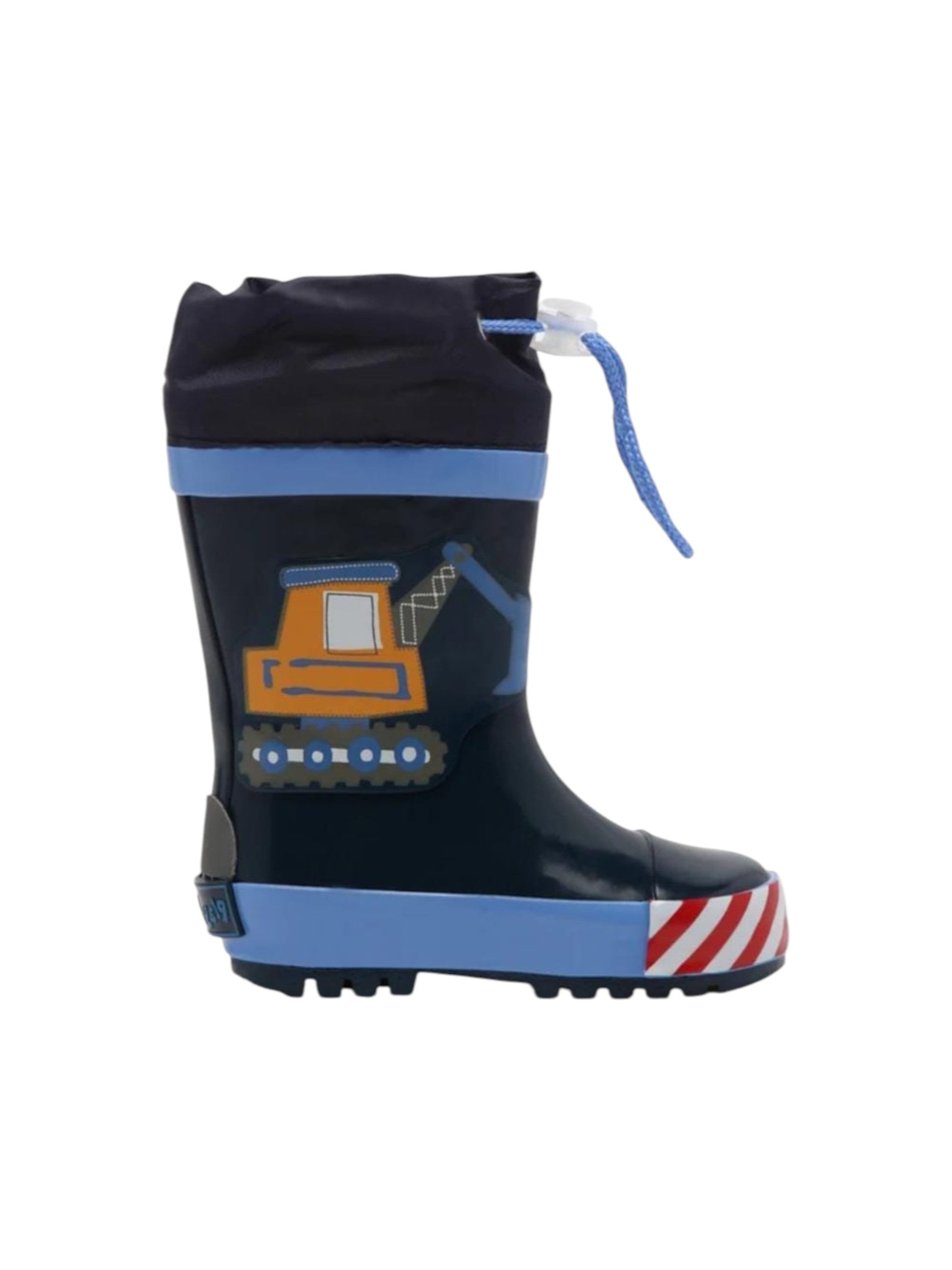 Kids Boy's Printed High Top Shoes,Navy