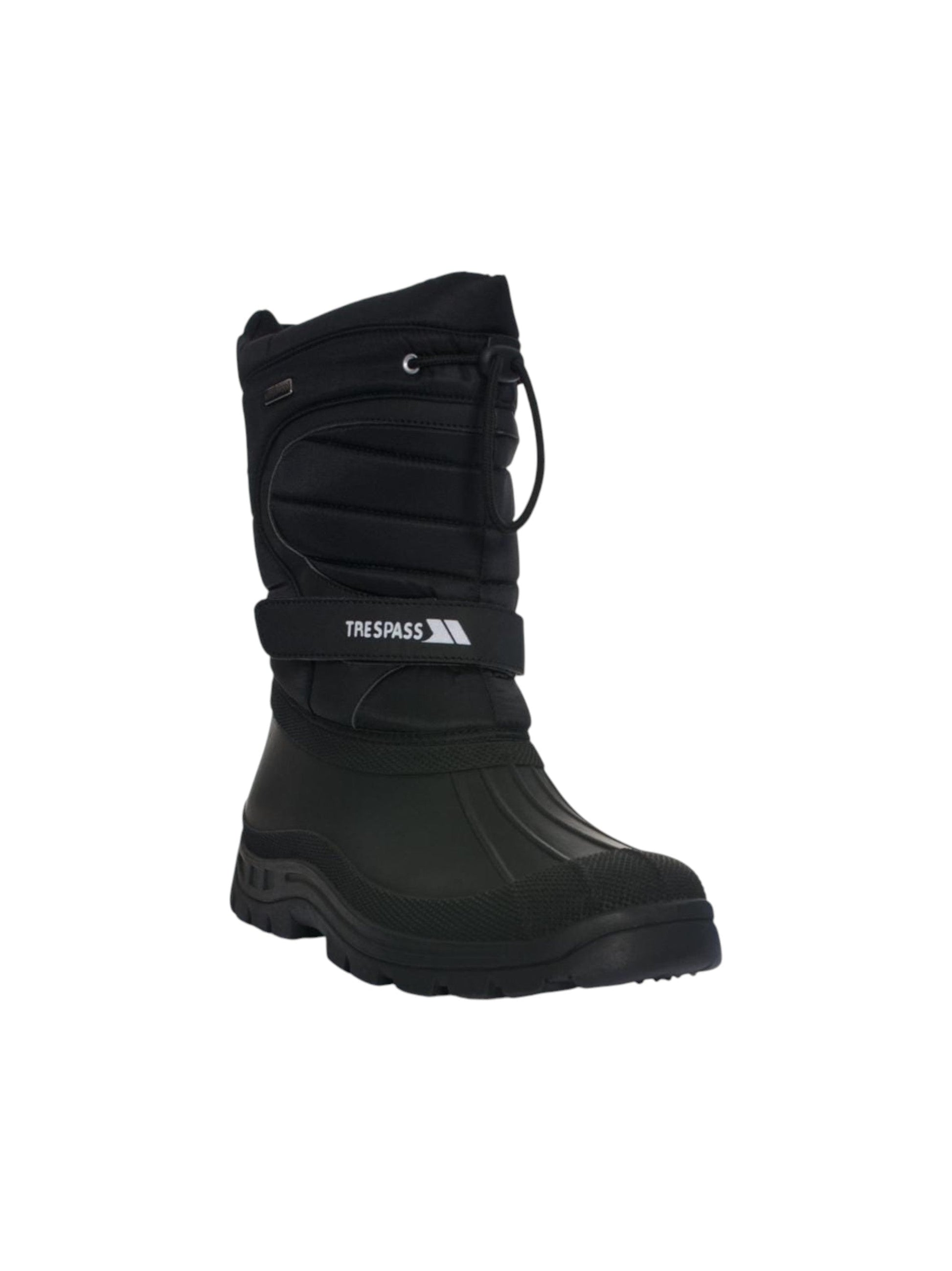 Women's Quilted Ankle Boots,Black