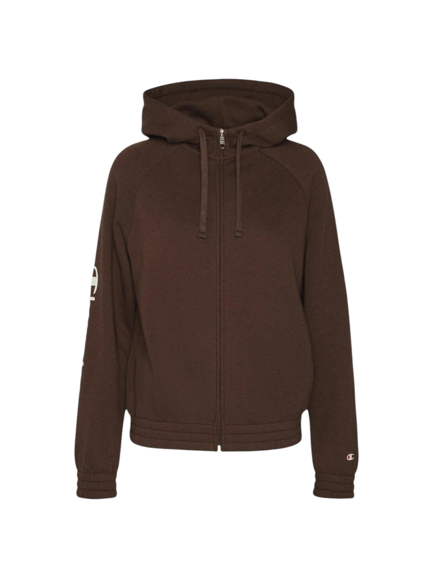 Women's Plain Hoodie,Brown