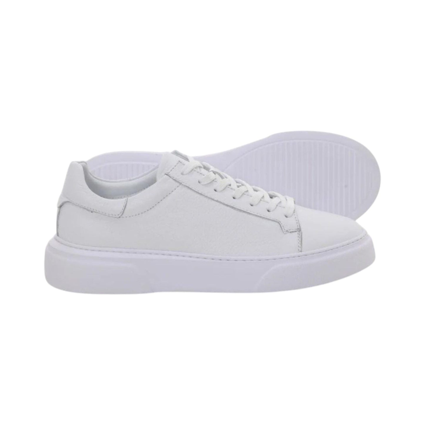 Men's Plain Boots,White